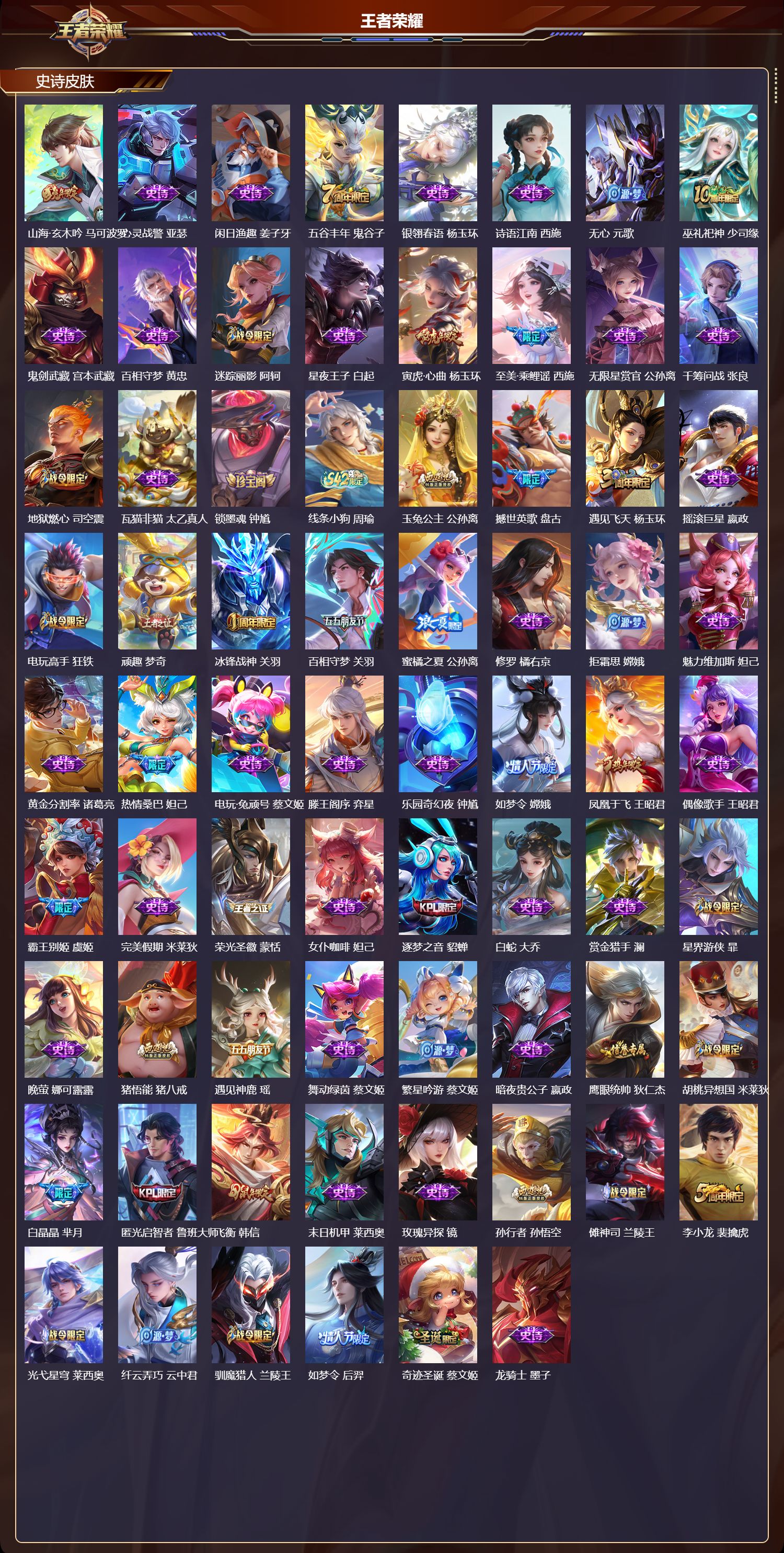 WZCMW4178333王者荣耀账号详情图8