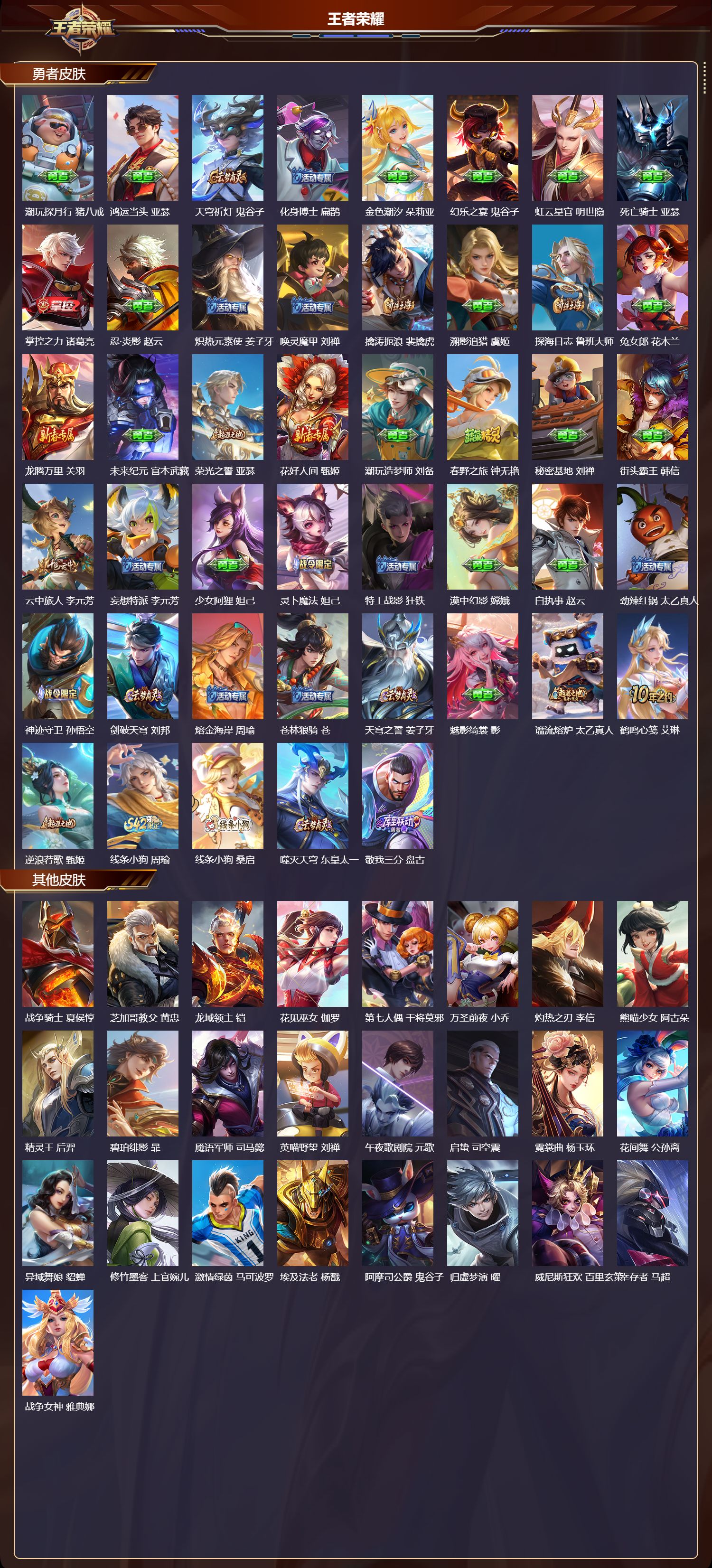 WZQM4180542王者荣耀账号详情图4