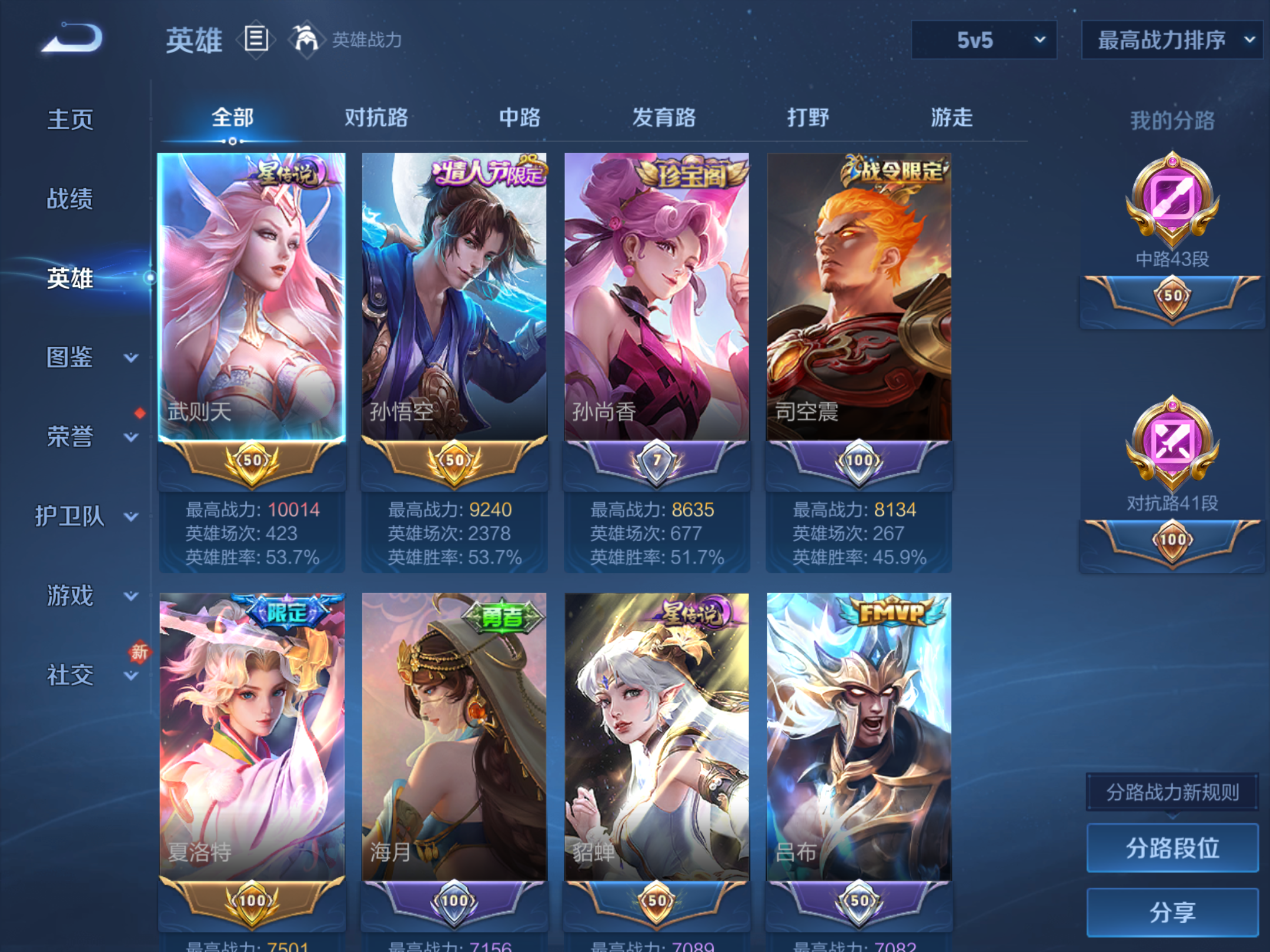 WZCMW4184794王者荣耀账号详情图3