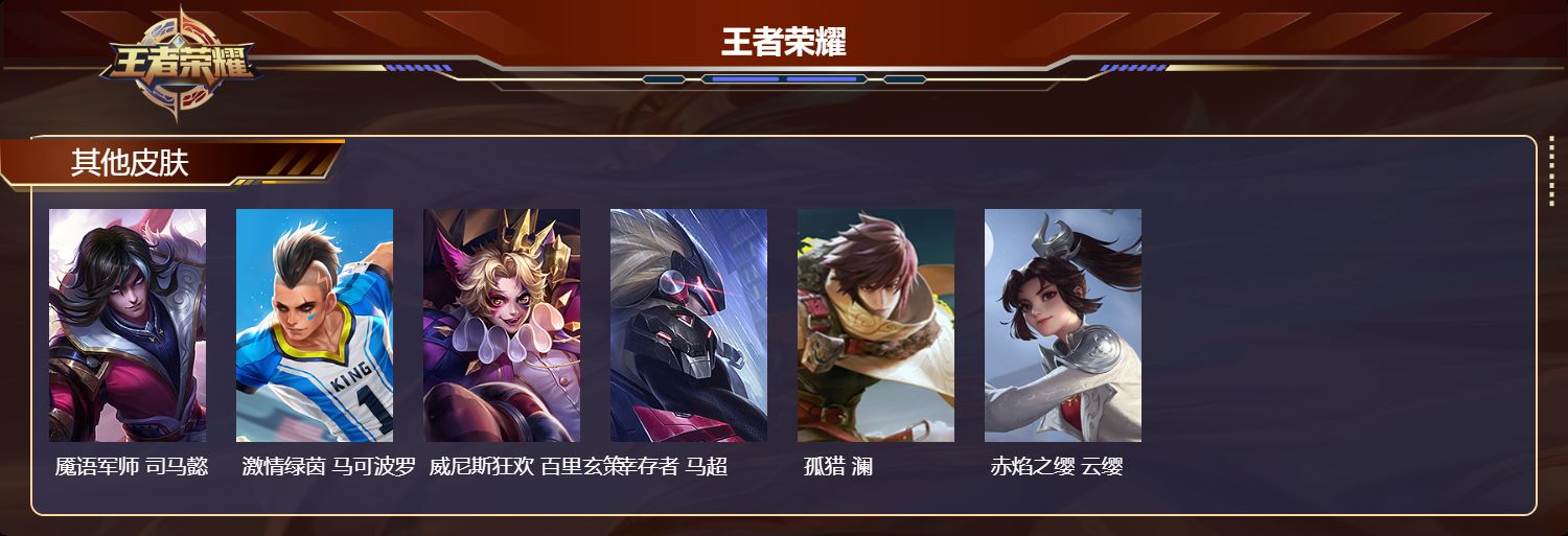 WZMK4180626王者荣耀账号详情图3