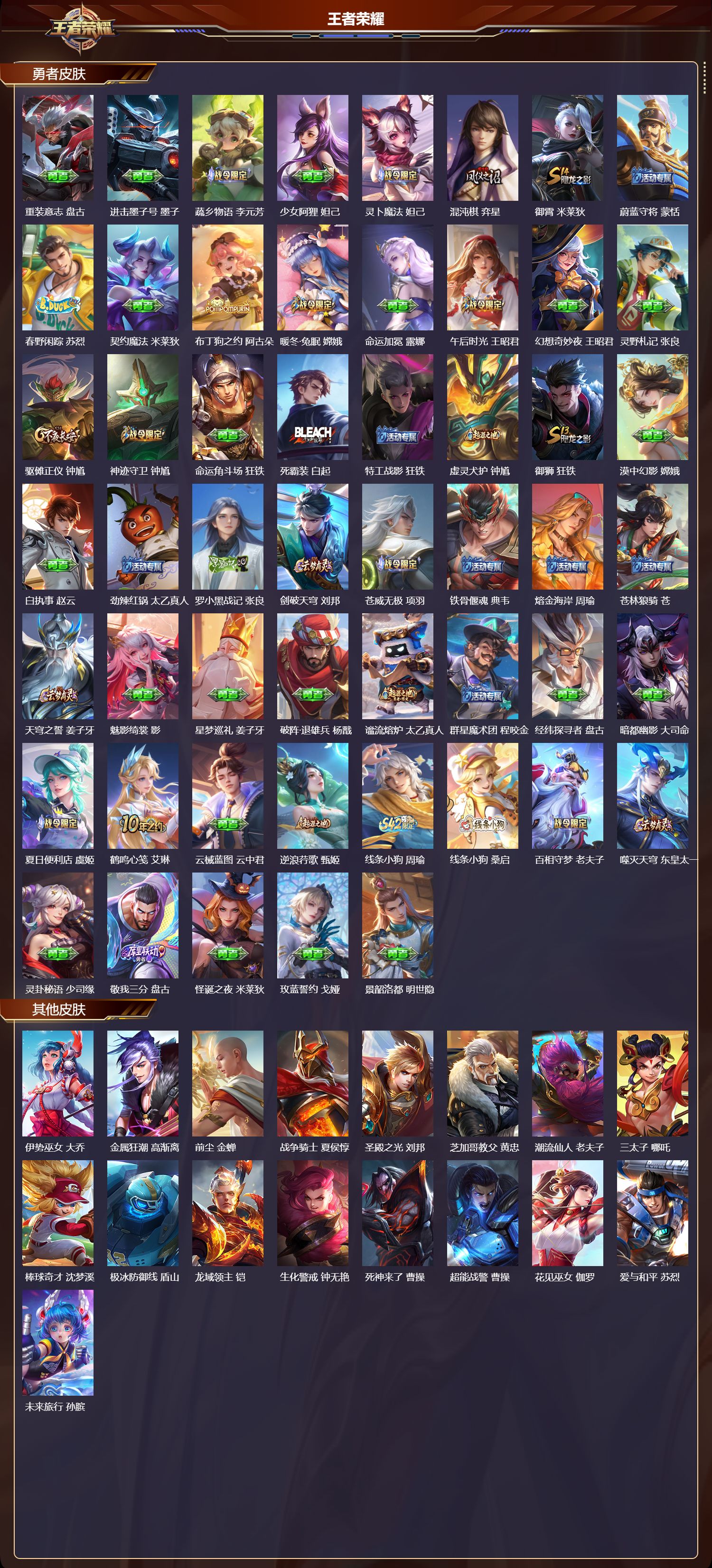 WZQM4180511王者荣耀账号详情图8