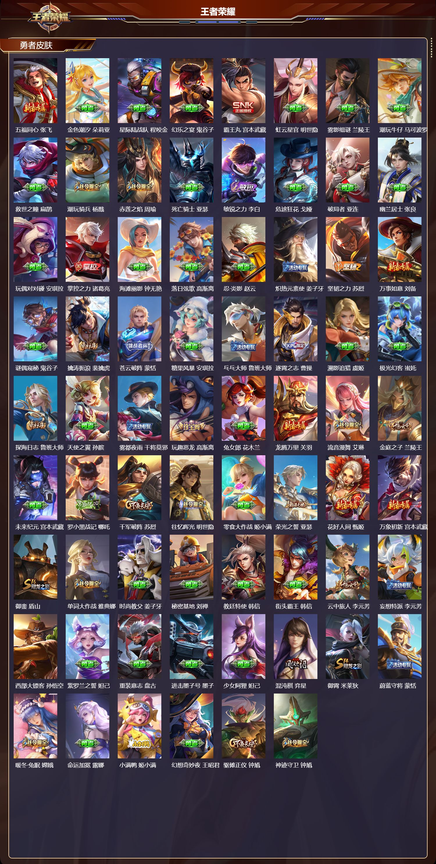 WZCMW4179203王者荣耀账号详情图9