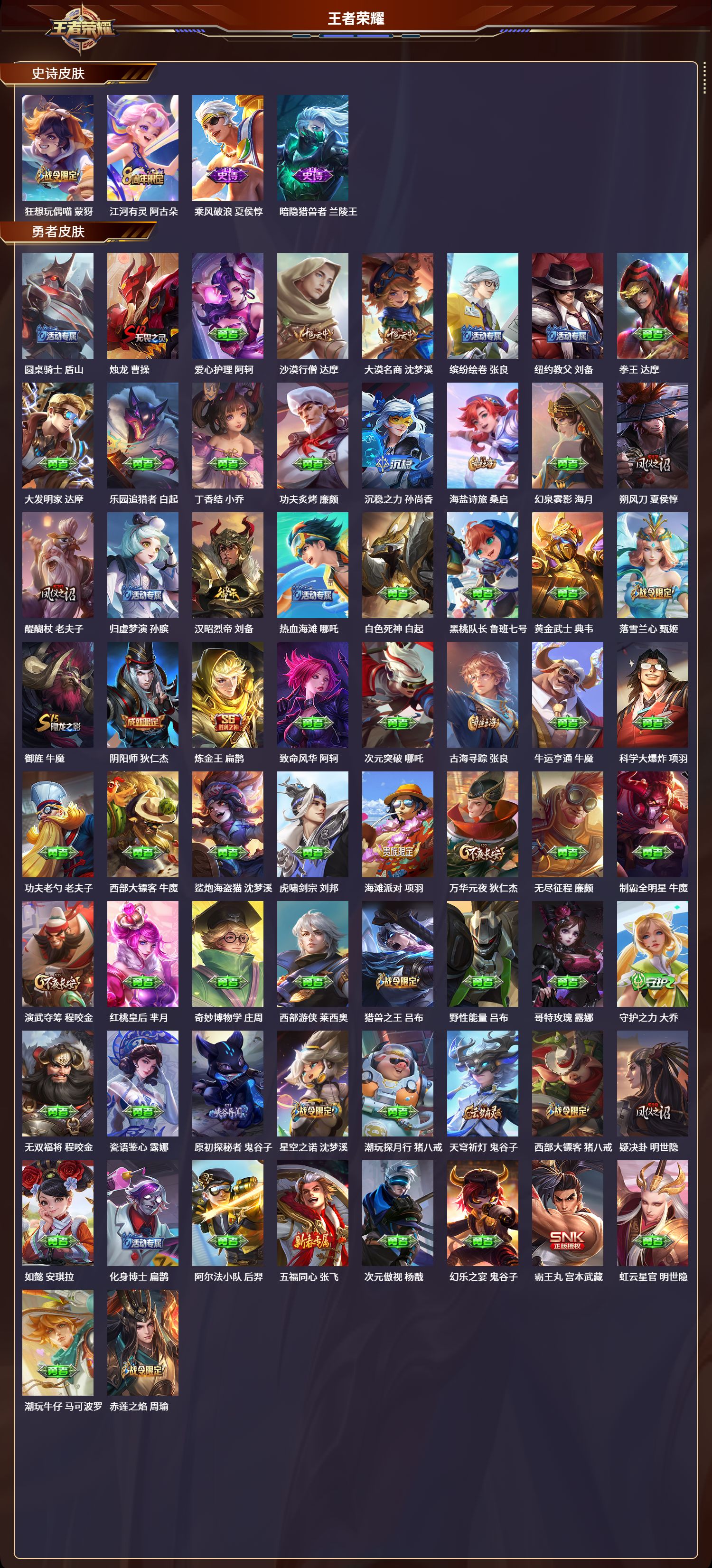 WZCMW4180475王者荣耀账号详情图3 WZCMW4180475王者荣耀账号详情图3