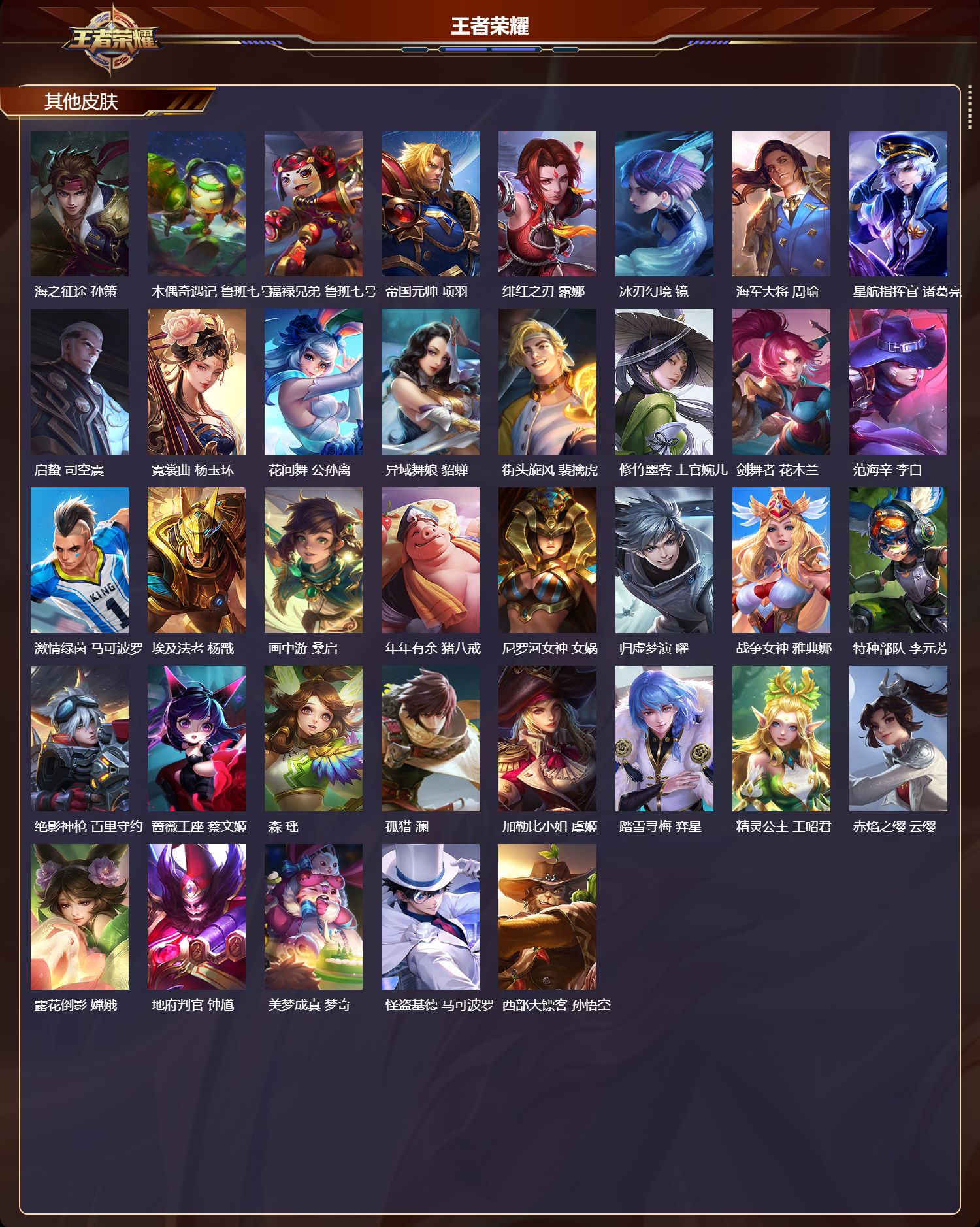 WZMK4180661王者荣耀账号详情图5