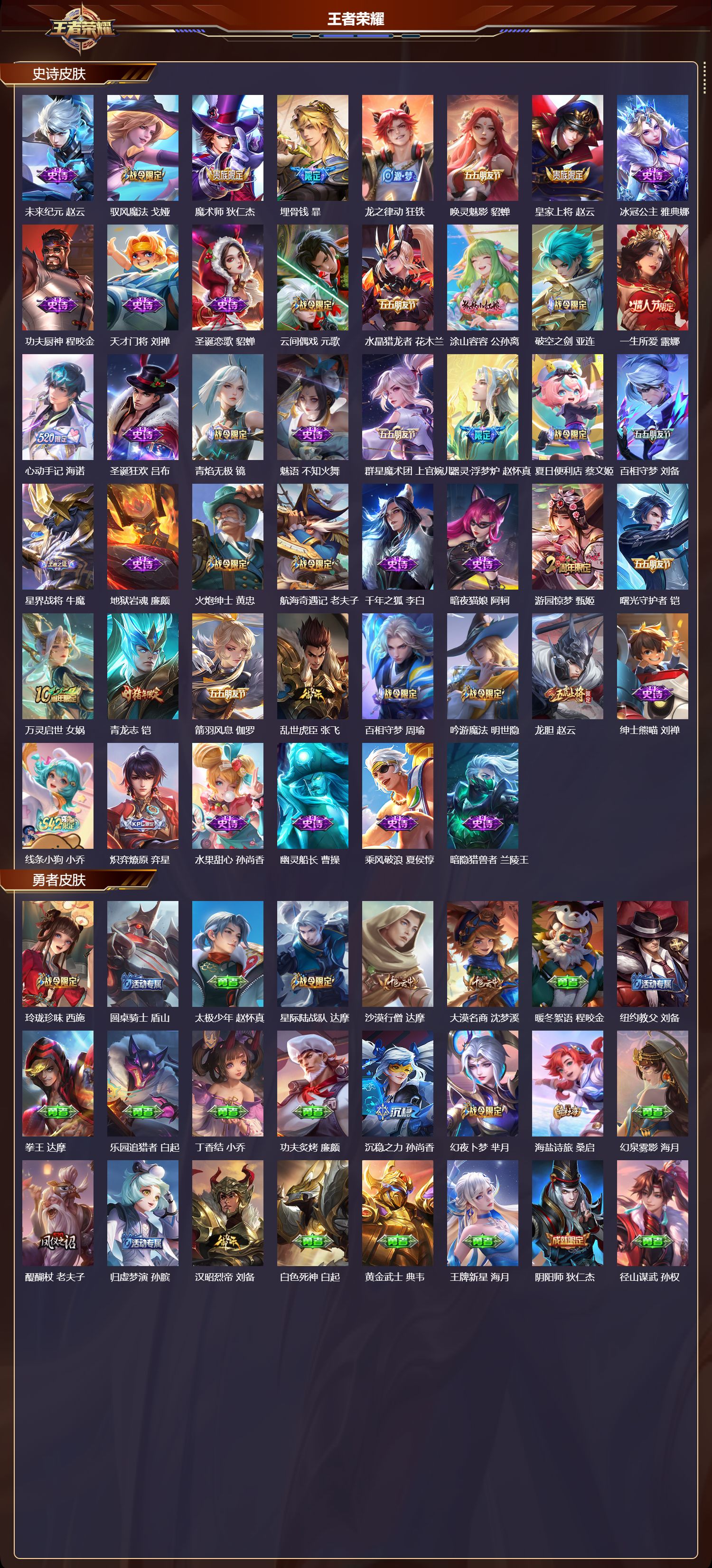 WZQM4180404王者荣耀账号详情图4