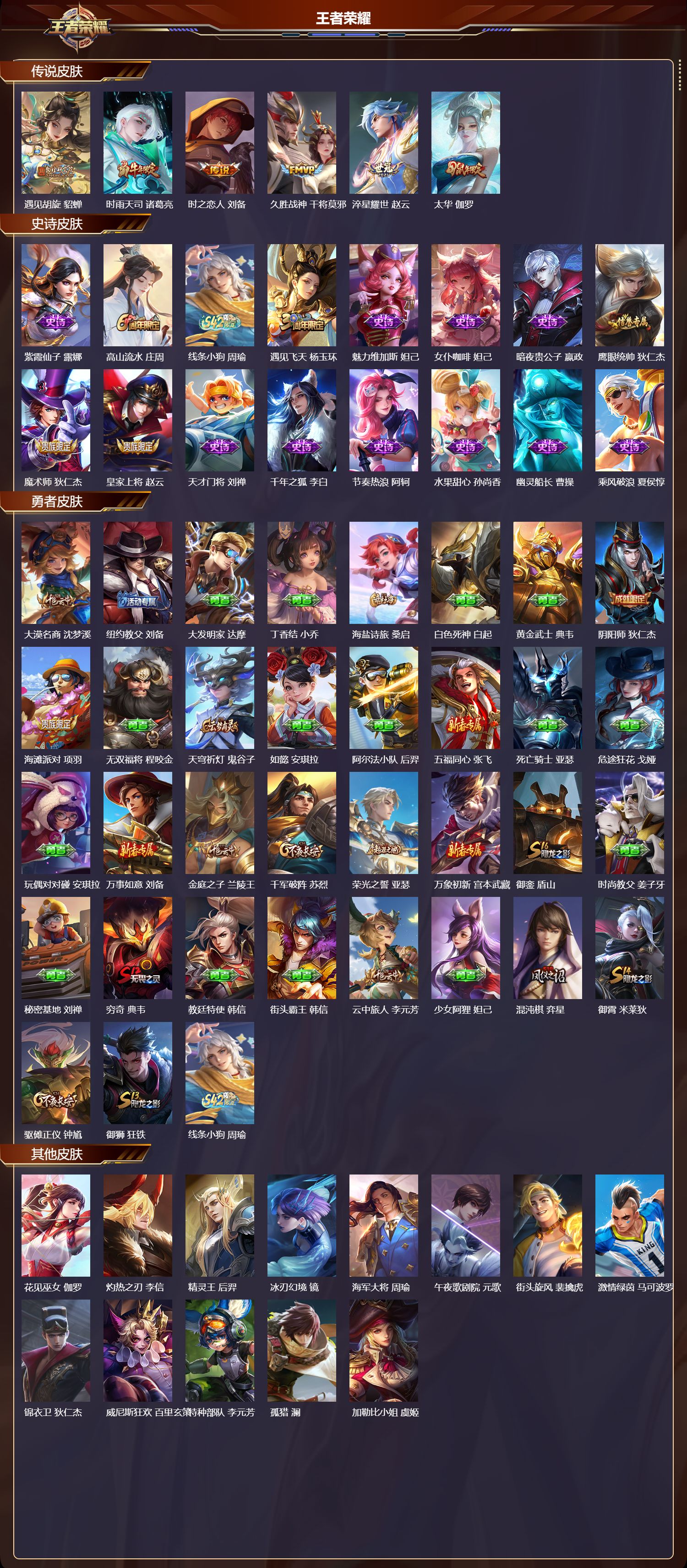 WZCMW4179128王者荣耀账号详情图6 WZCMW4179128王者荣耀账号详情图6