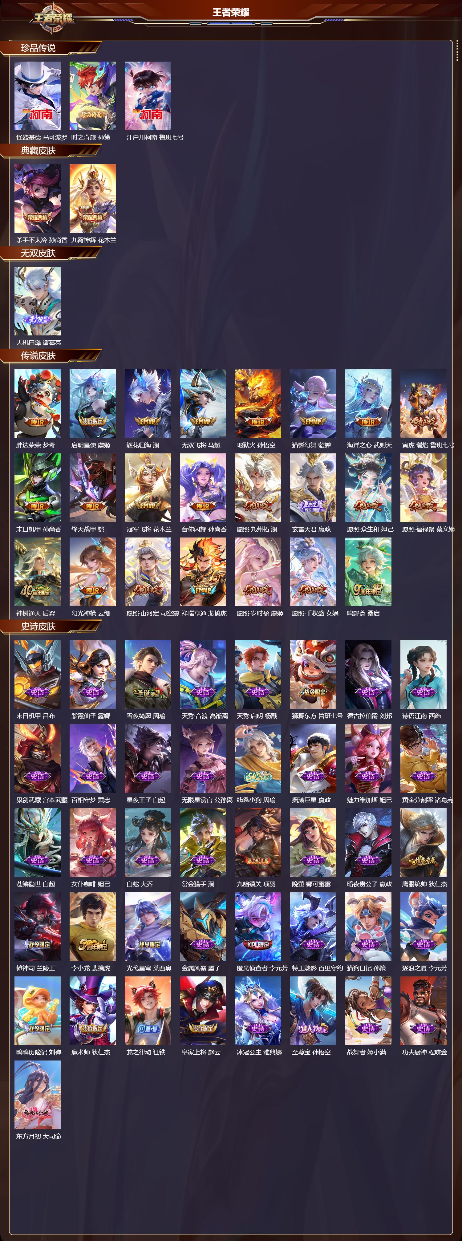 WZCMW4179144王者荣耀账号详情图6