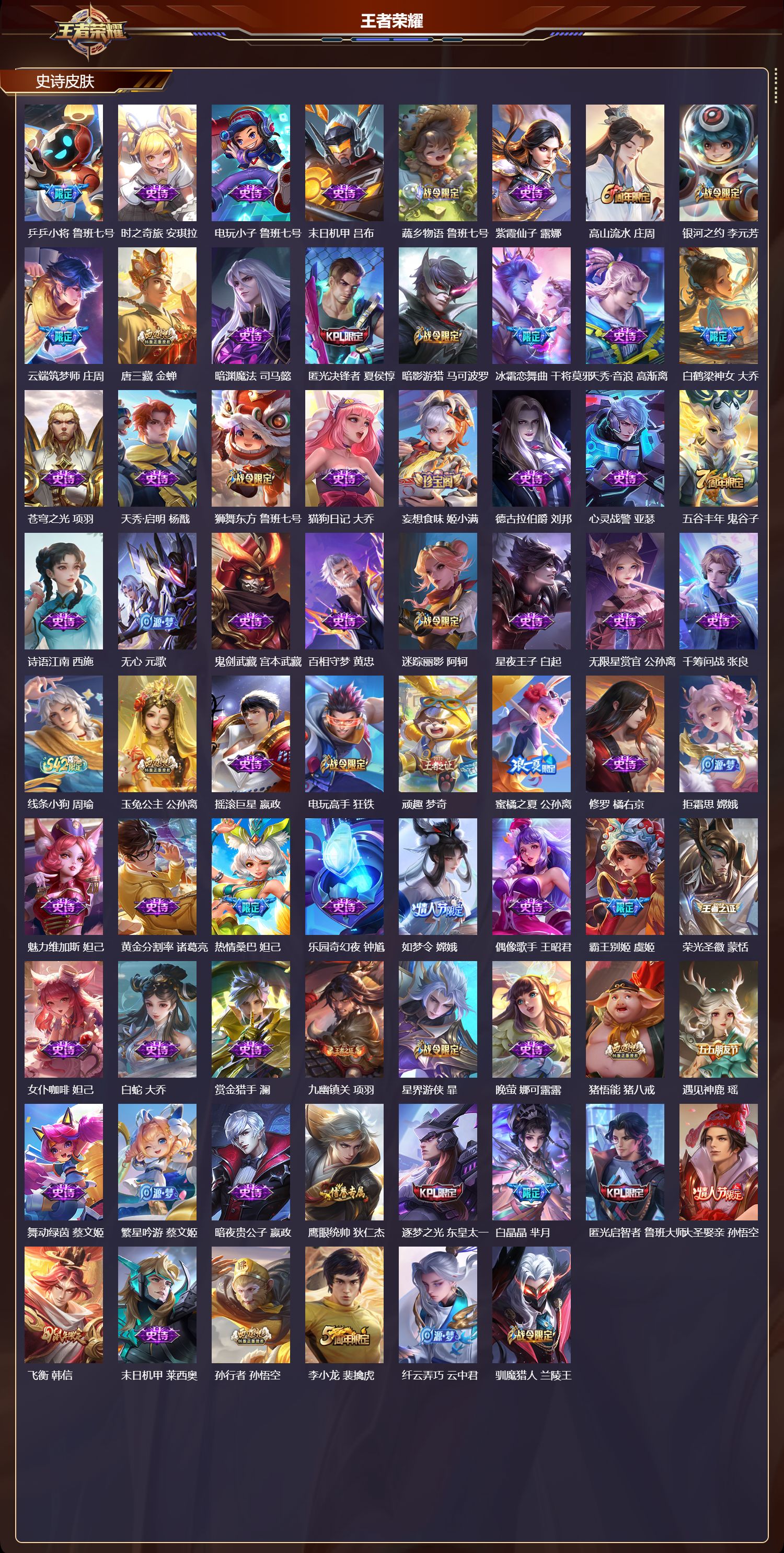 WZCMW4179371王者荣耀账号详情图8