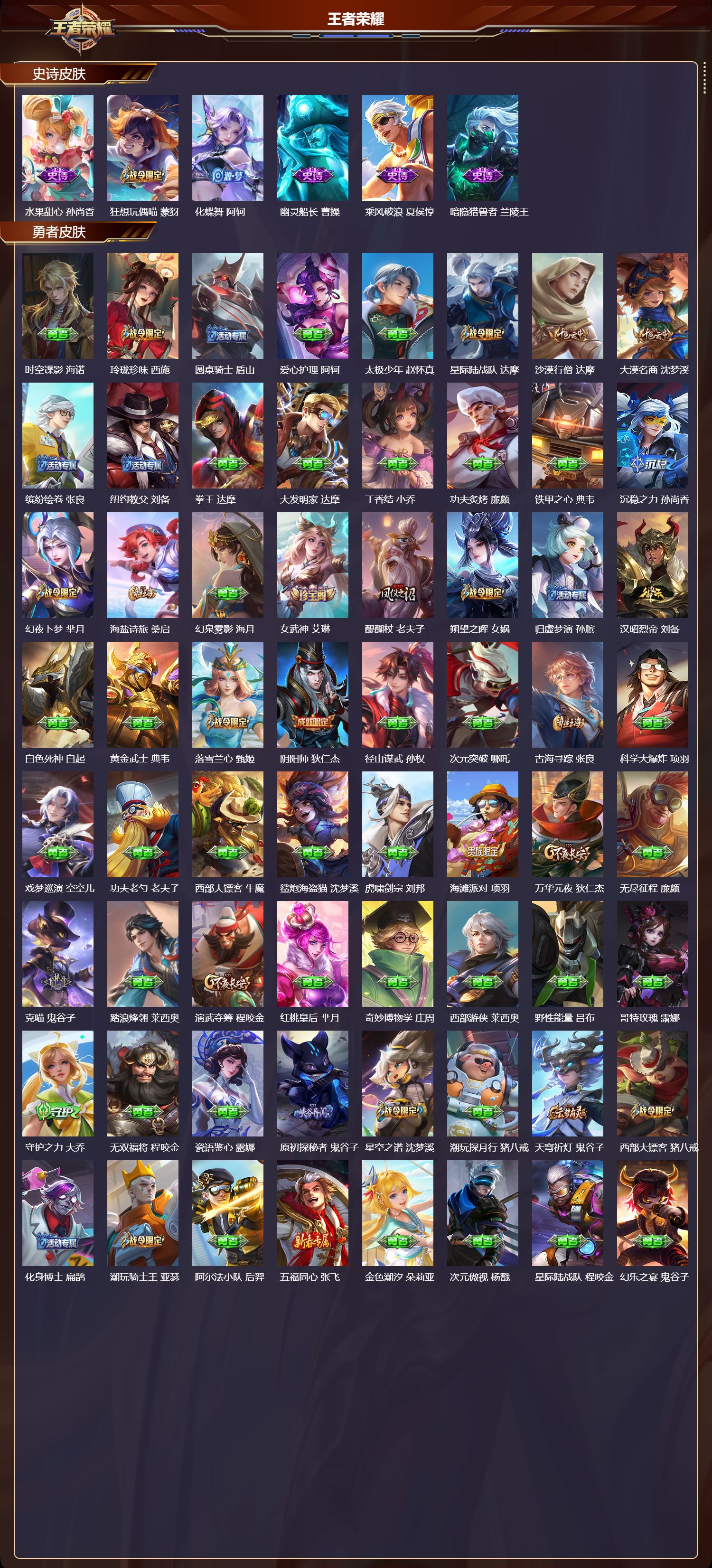 WZQM4180437王者荣耀账号详情图6