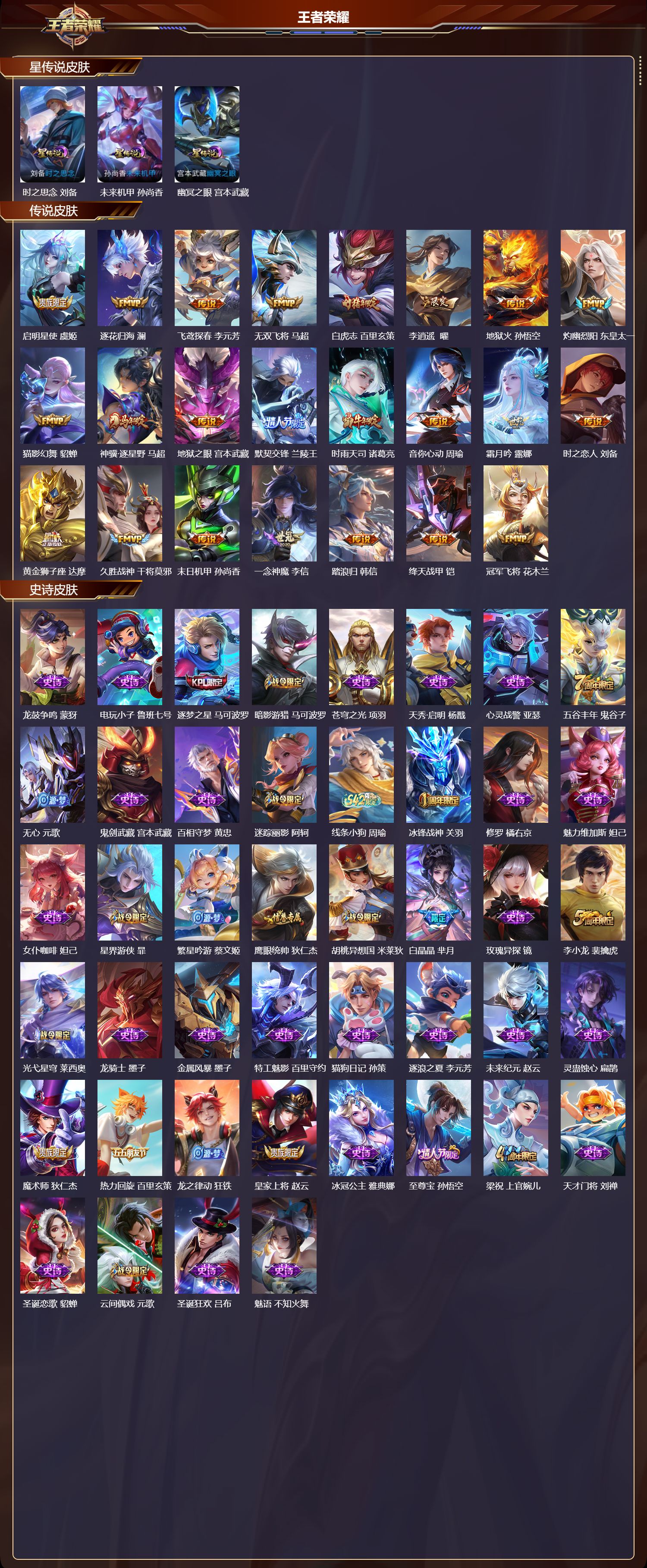 WZQM4180488王者荣耀账号详情图3