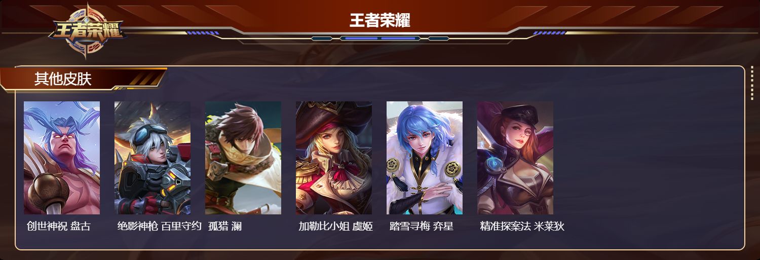 WZQM4180542王者荣耀账号详情图5