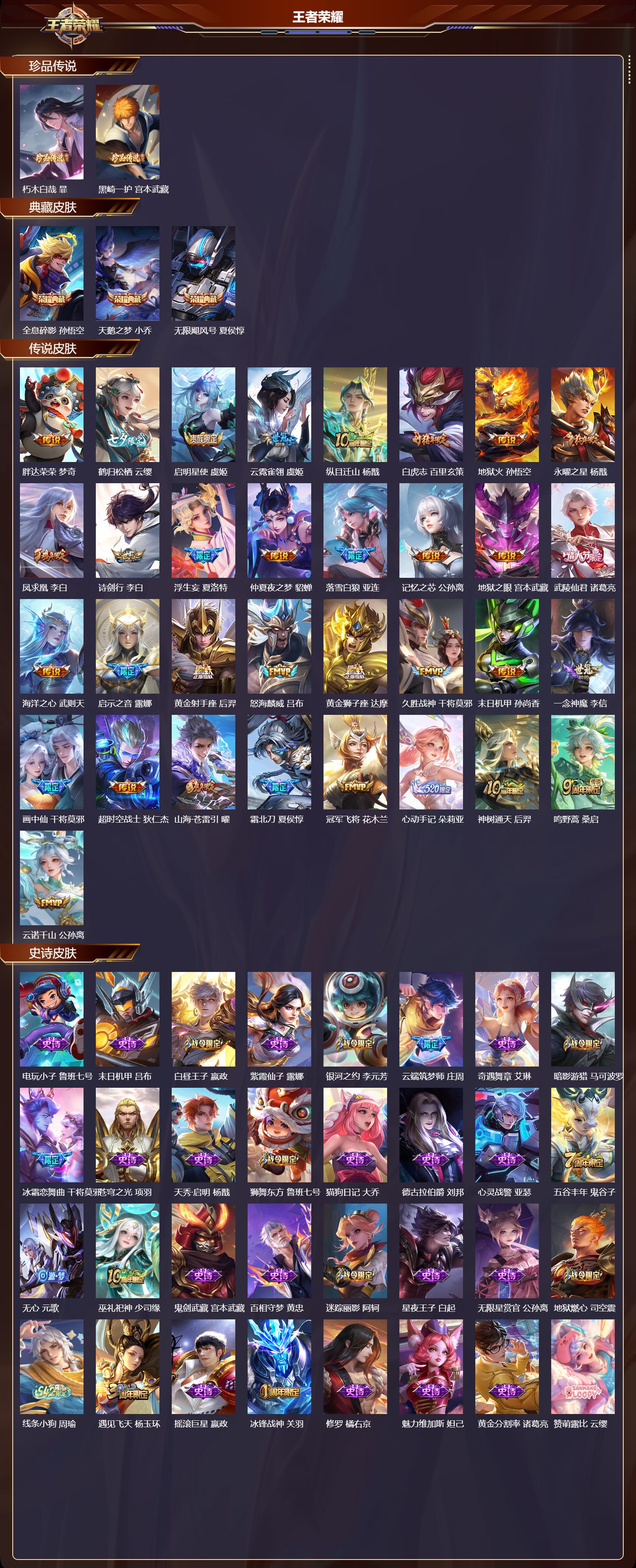 WZCMW4179203王者荣耀账号详情图6