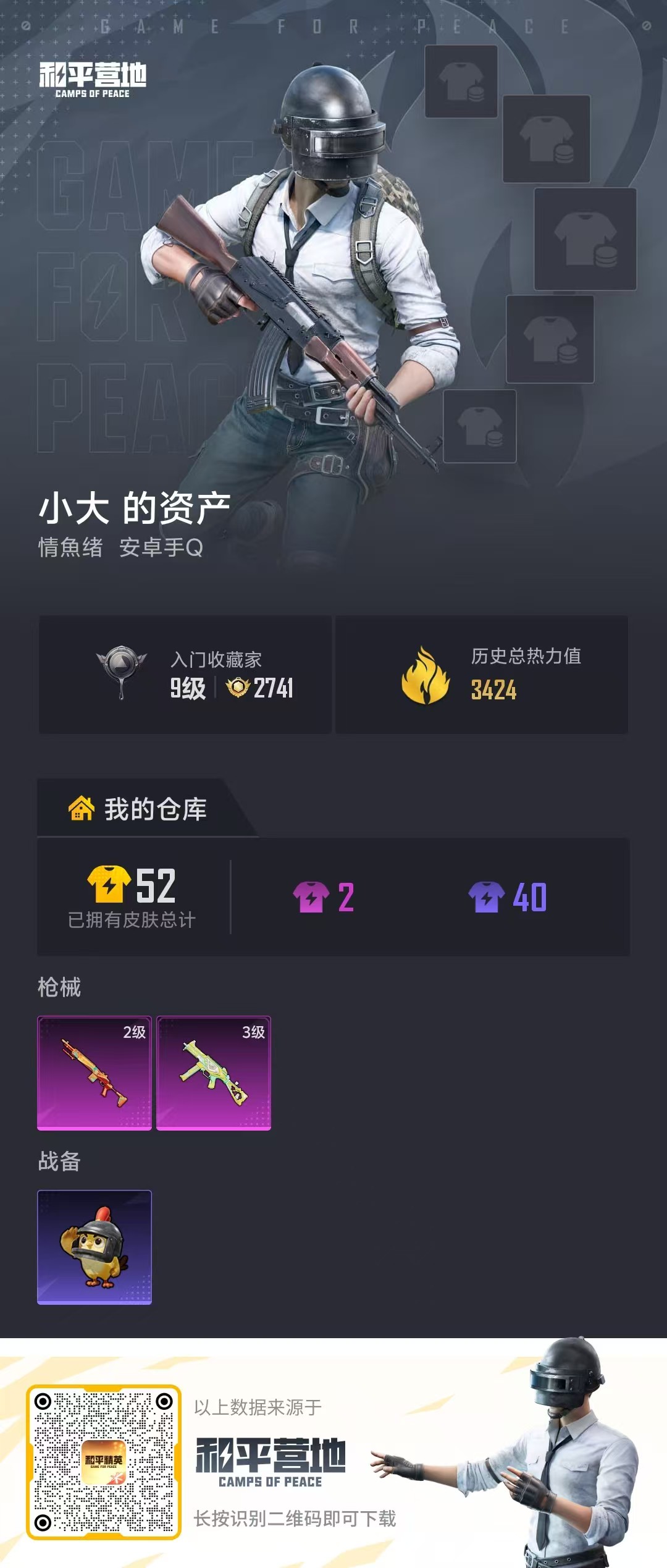 HPCMW498202和平精英账号详情图2