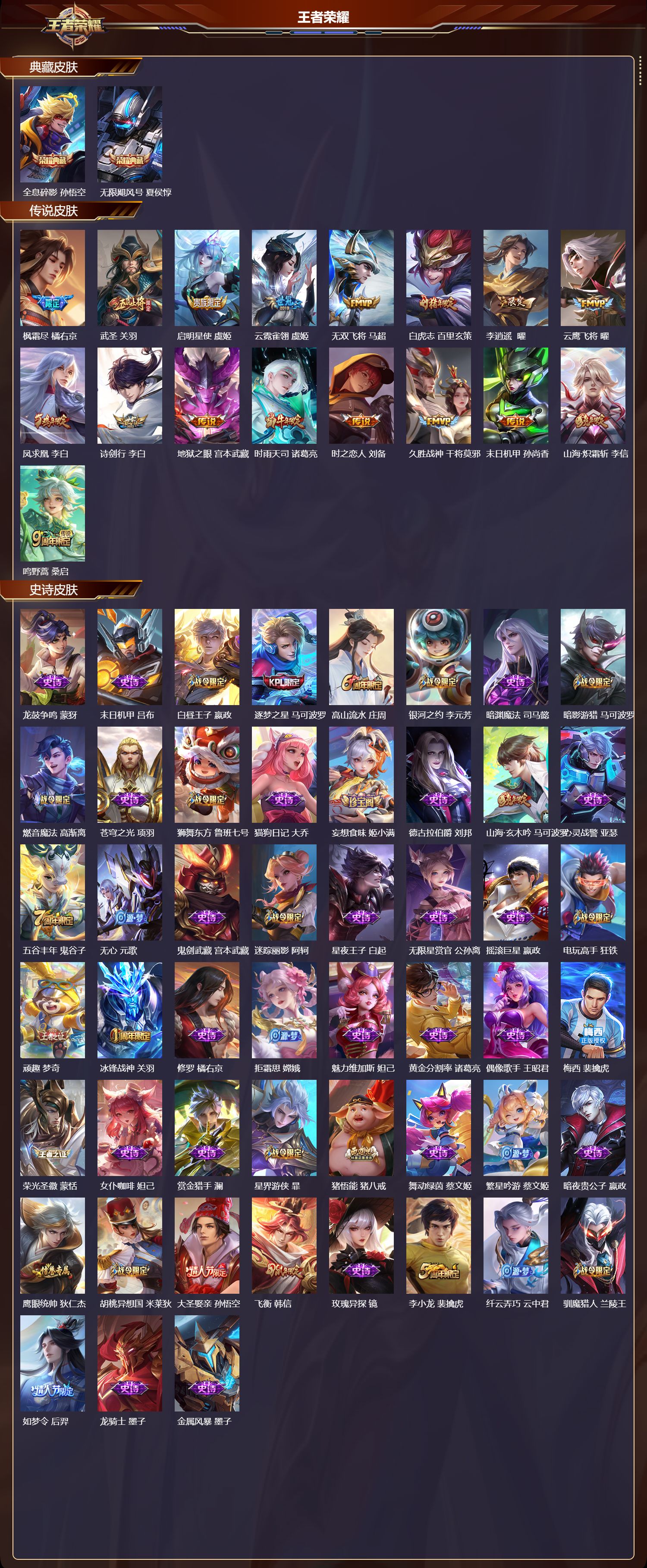 WZCMW4179124王者荣耀账号详情图6 WZCMW4179124王者荣耀账号详情图6