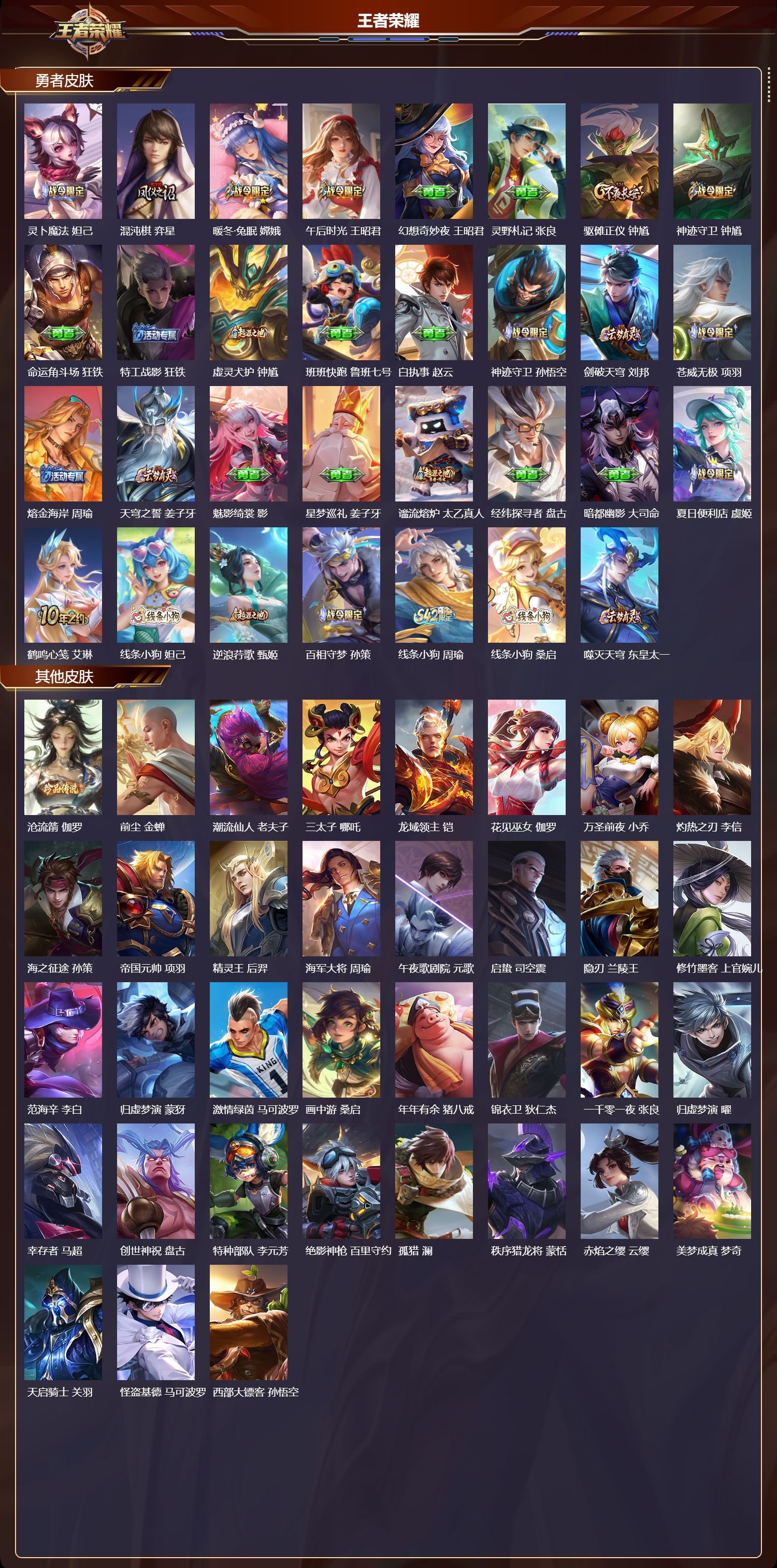 WZQM4180404王者荣耀账号详情图6