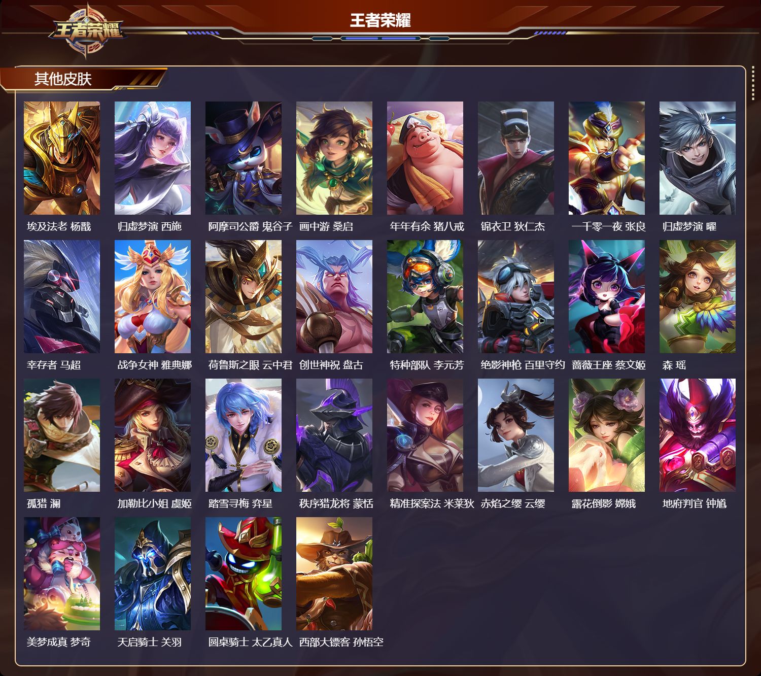 WZMK4180365王者荣耀账号详情图6 WZMK4180365王者荣耀账号详情图6