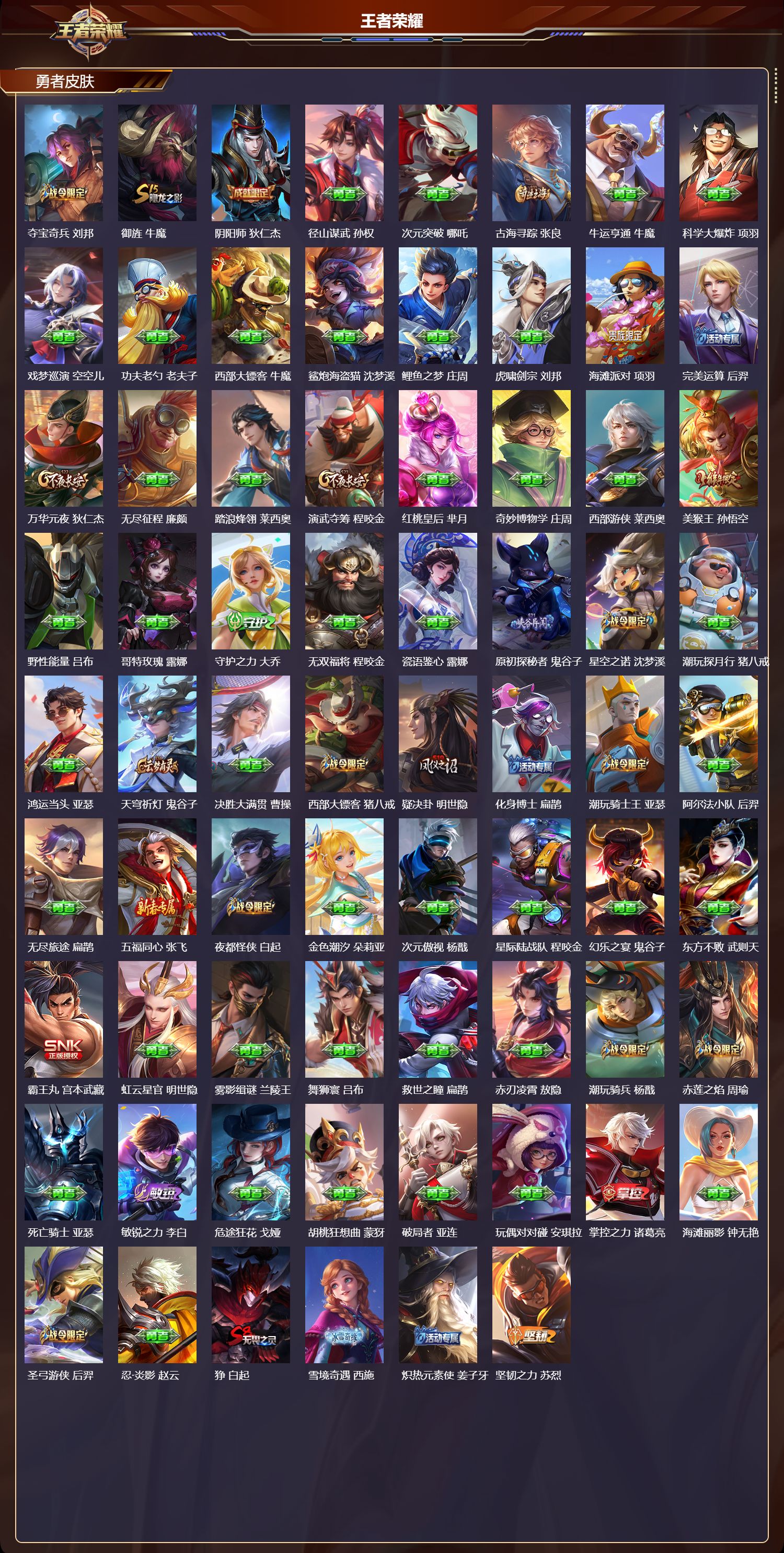 WZCMW4178333王者荣耀账号详情图11