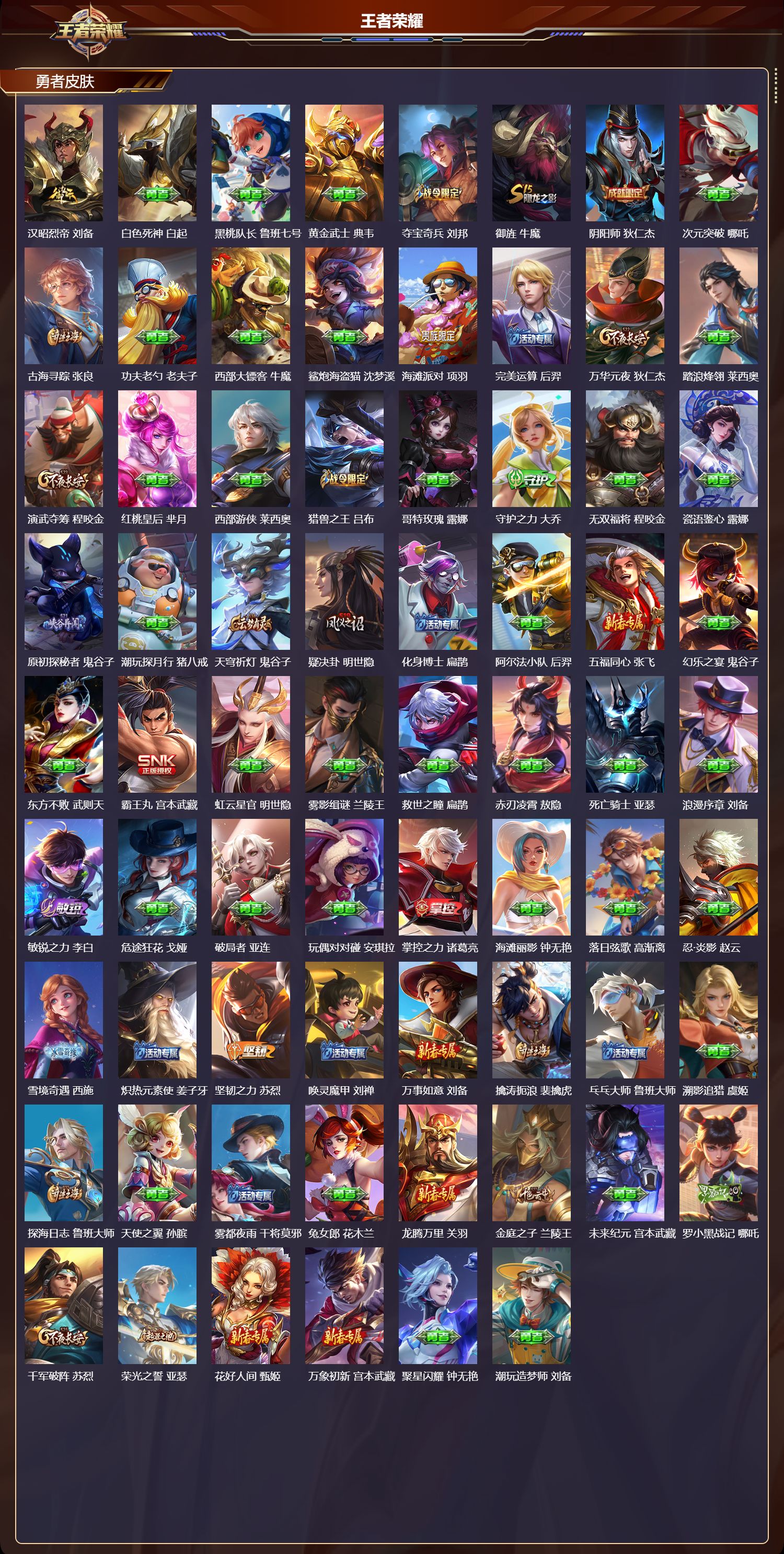 WZMK4180654王者荣耀账号详情图4 WZMK4180654王者荣耀账号详情图4