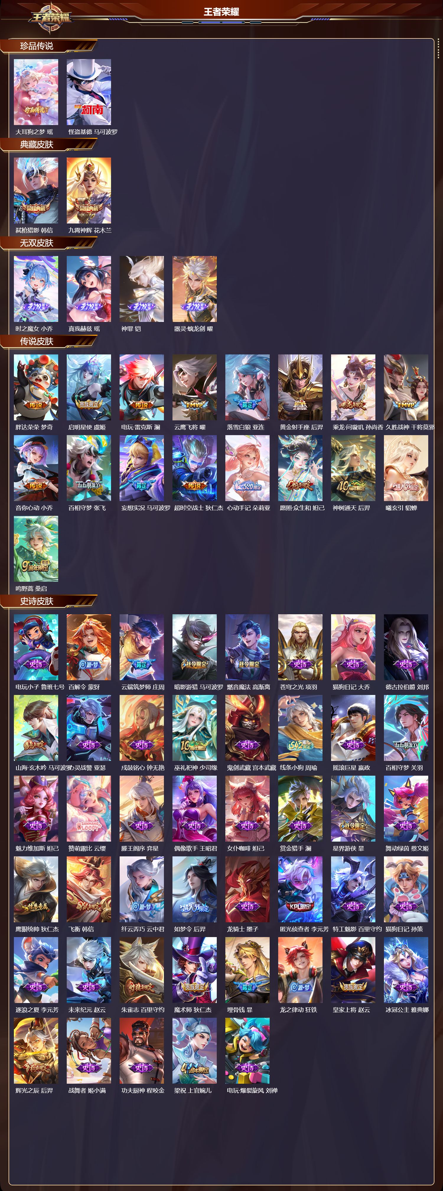 WZCMW4179502王者荣耀账号详情图6