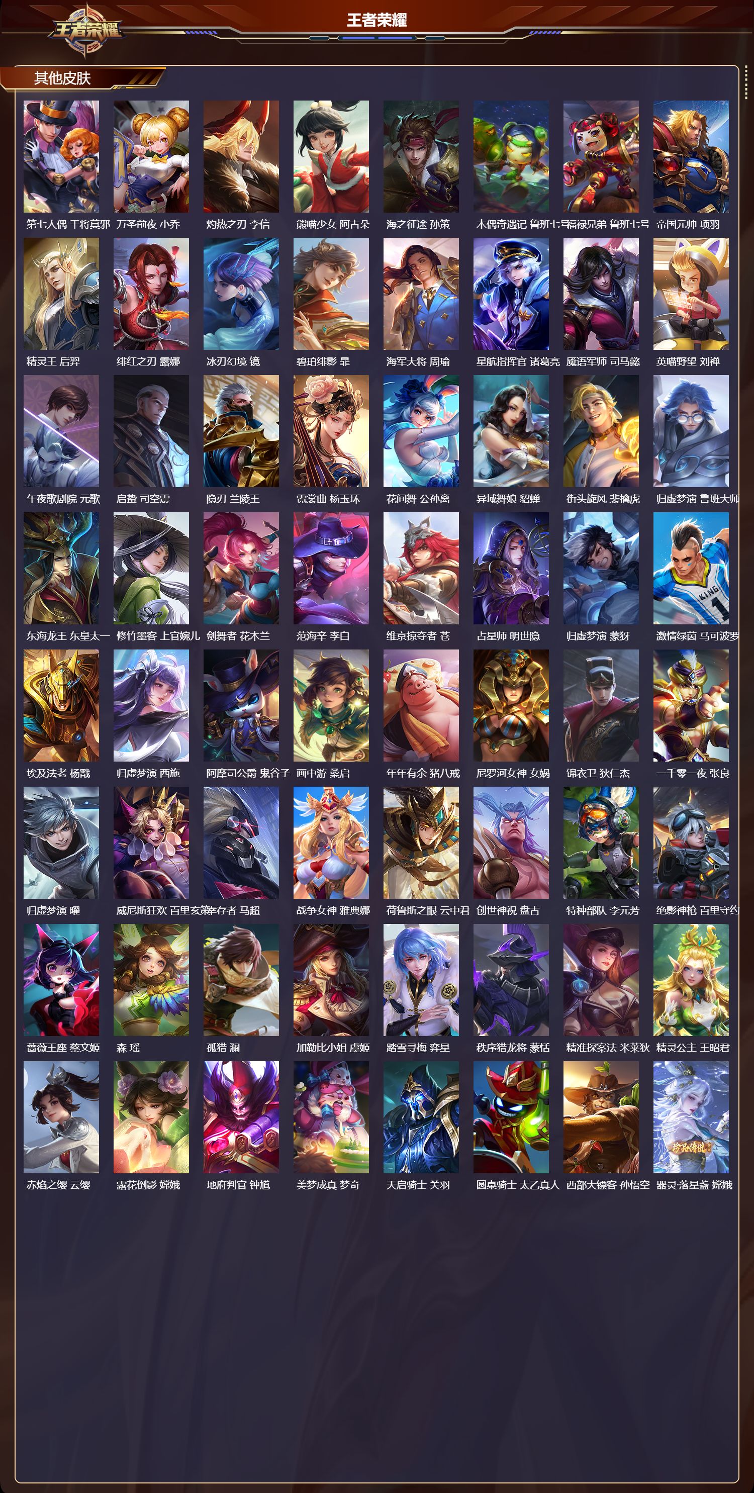 WZQM4180511王者荣耀账号详情图9