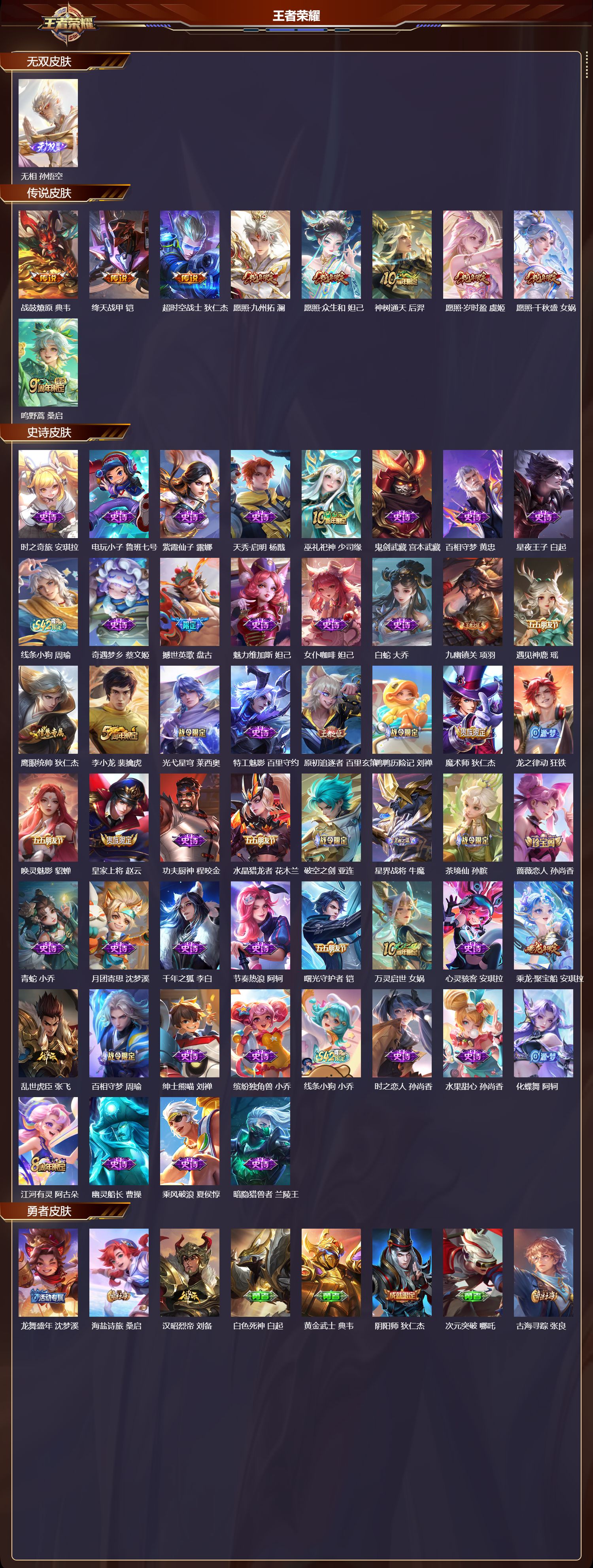 WZCMW4178278王者荣耀账号详情图6