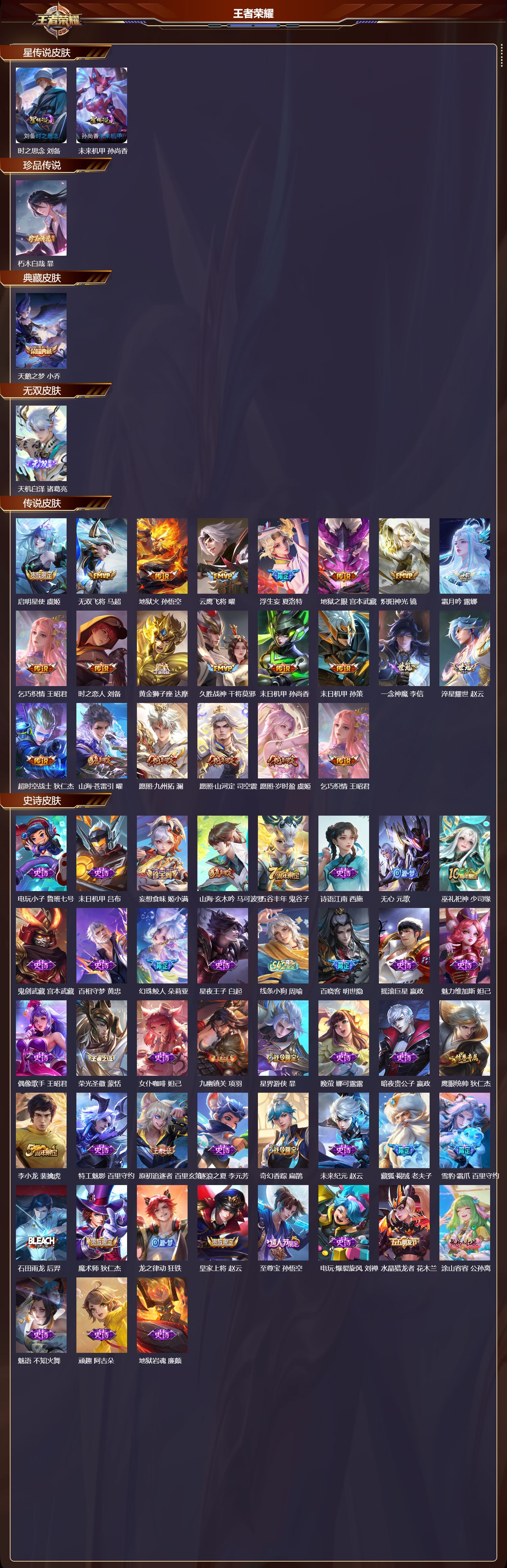 WZQM4183140王者荣耀账号详情图3