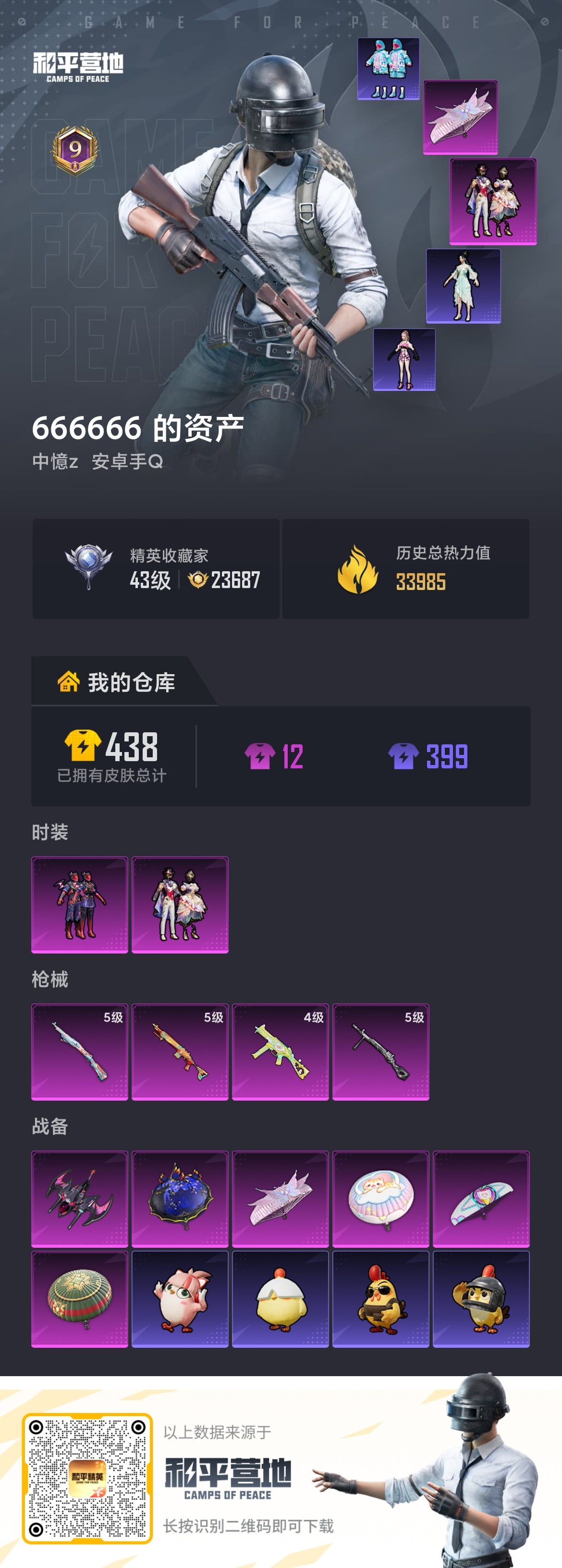 HPSJ499473和平精英账号详情图2 HPSJ499473和平精英账号详情图2