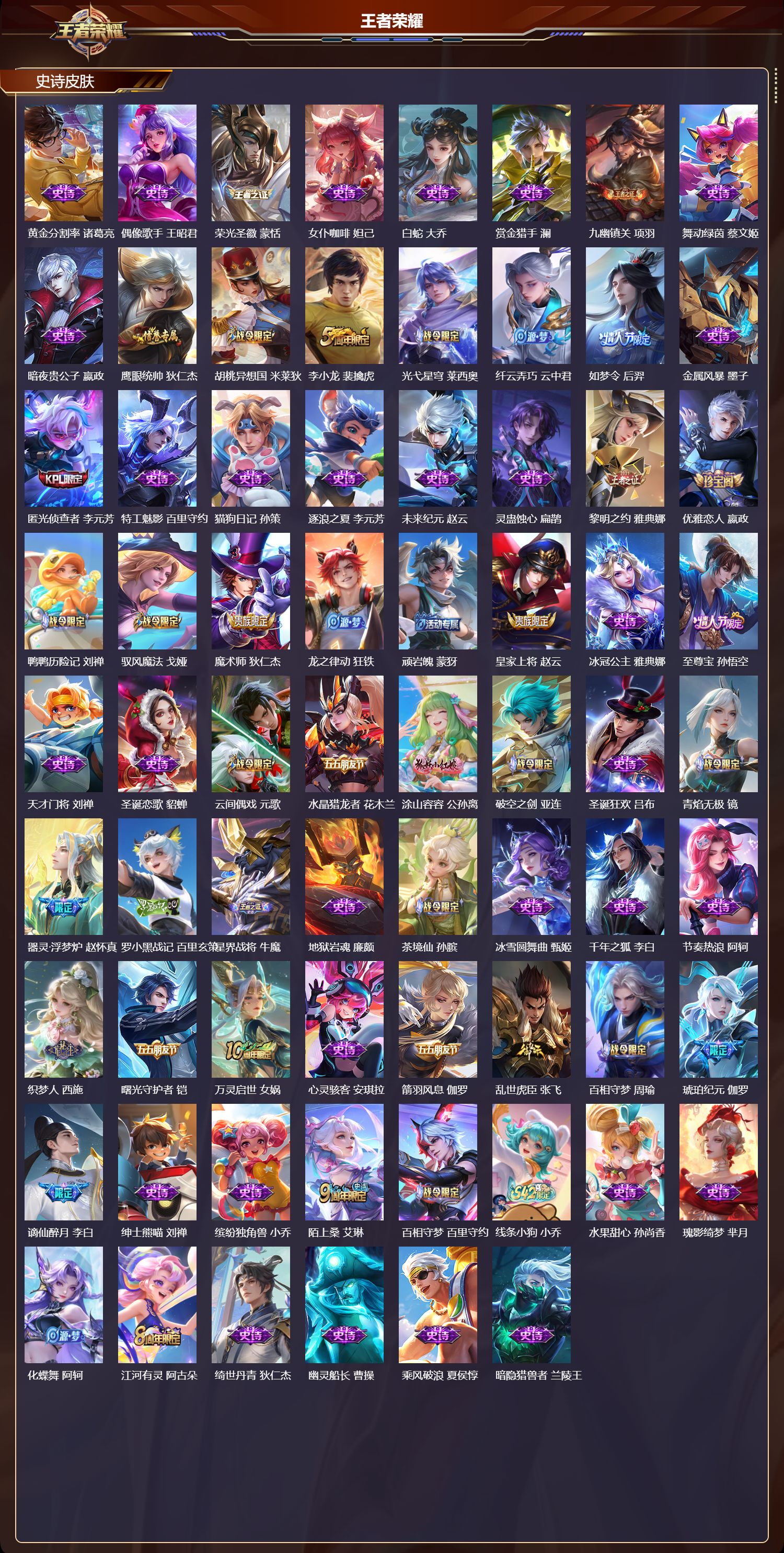 WZQM4183168王者荣耀账号详情图4