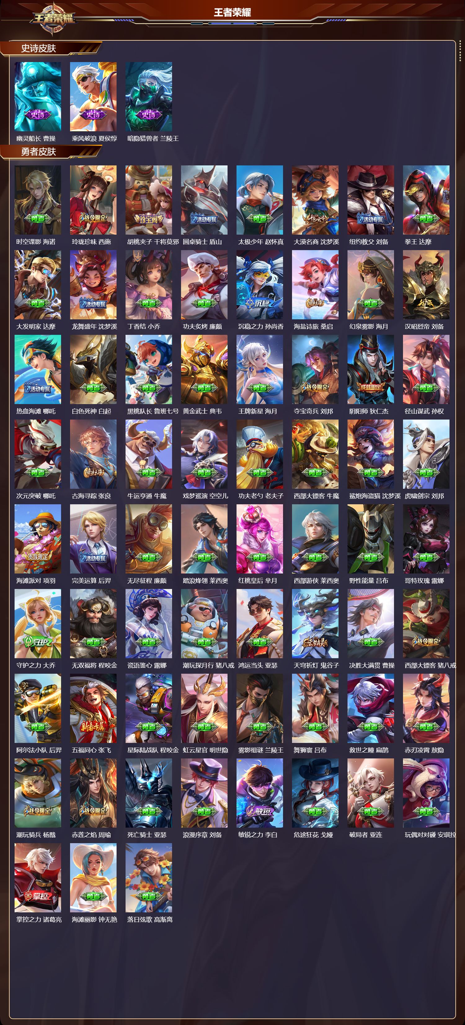 WZCMW4184497王者荣耀账号详情图4