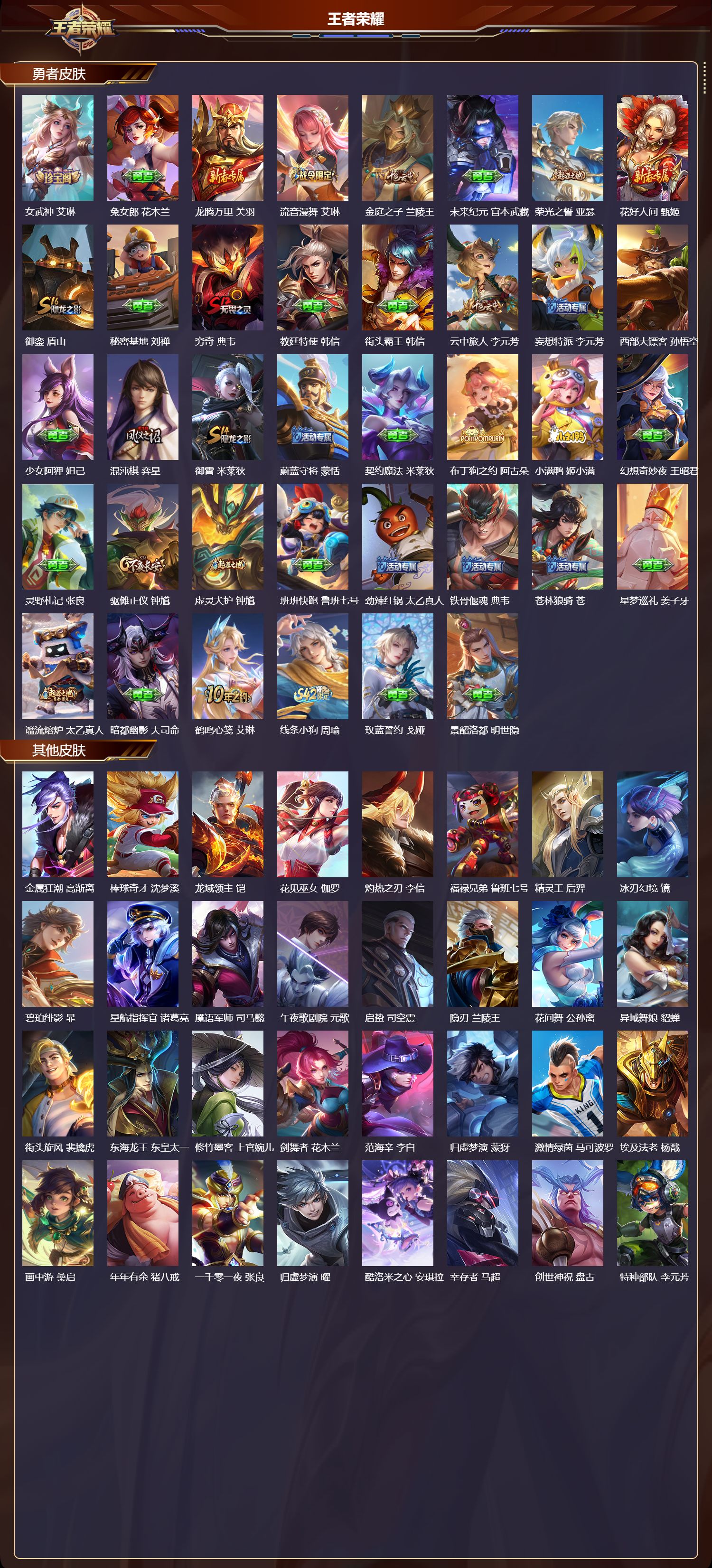 WZQM4183209王者荣耀账号详情图5