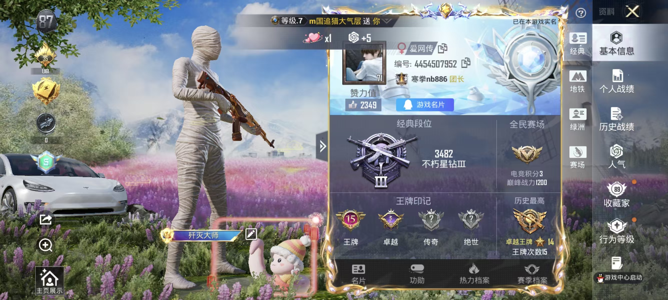 HPCMW4100076和平精英账号详情图3