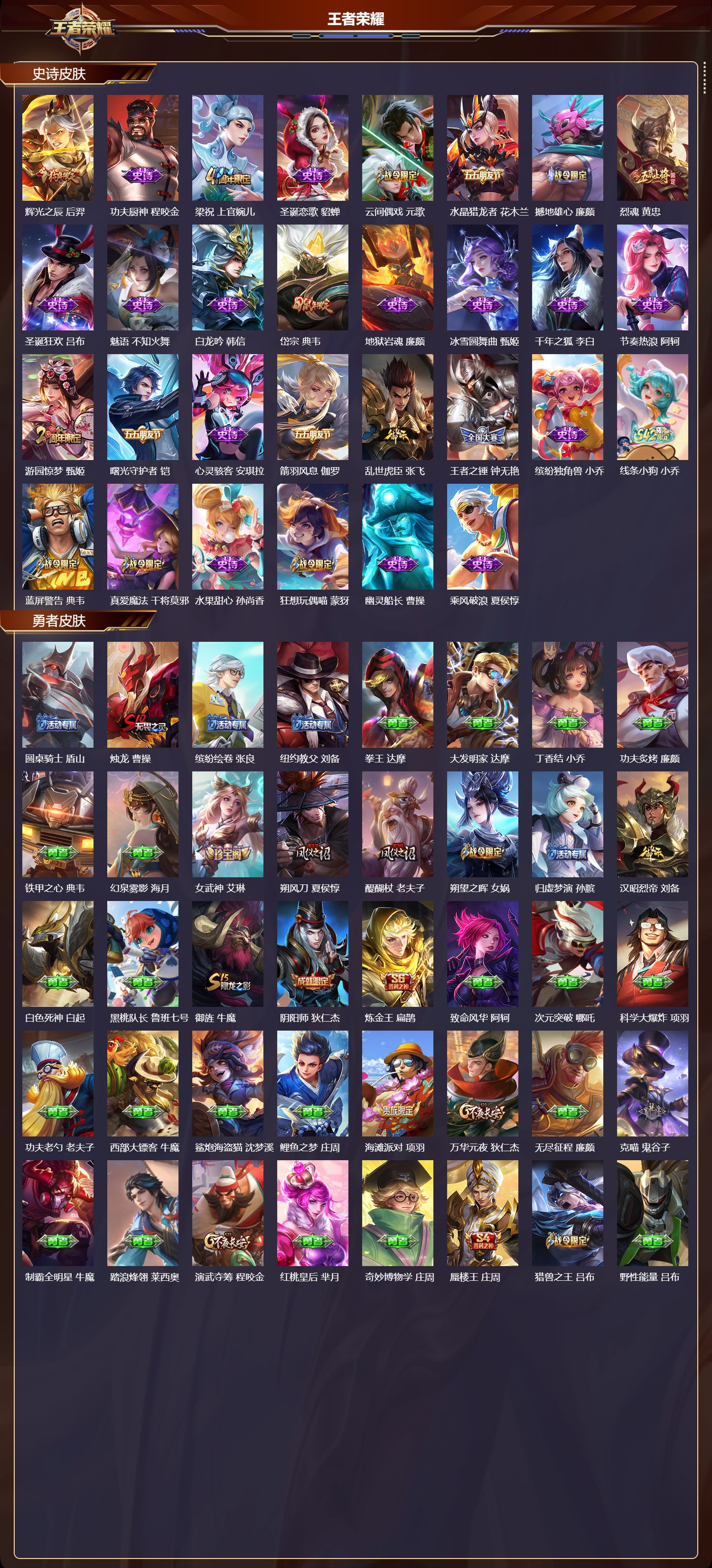 WZQM4183210王者荣耀账号详情图4