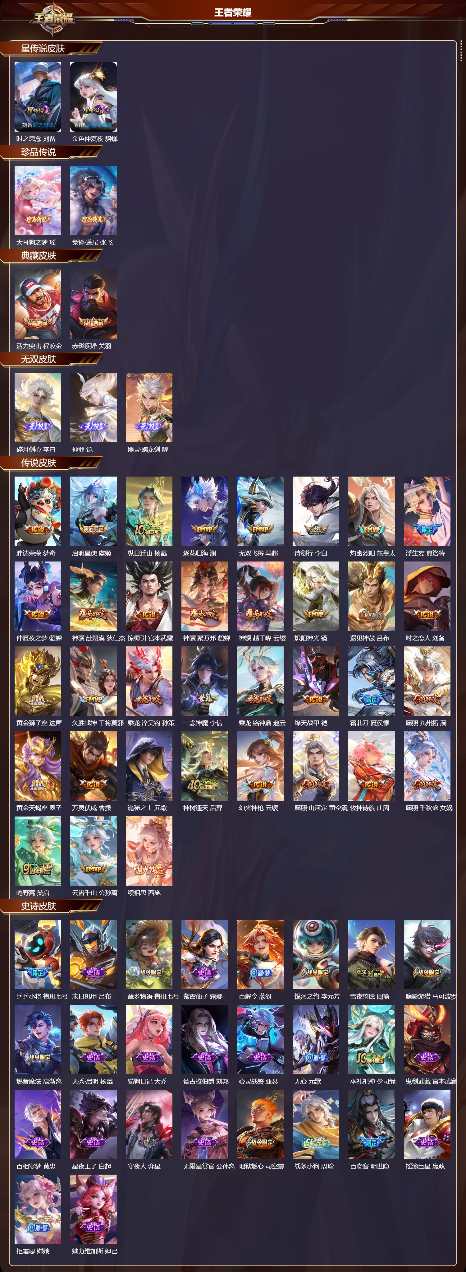 WZQM4183168王者荣耀账号详情图3