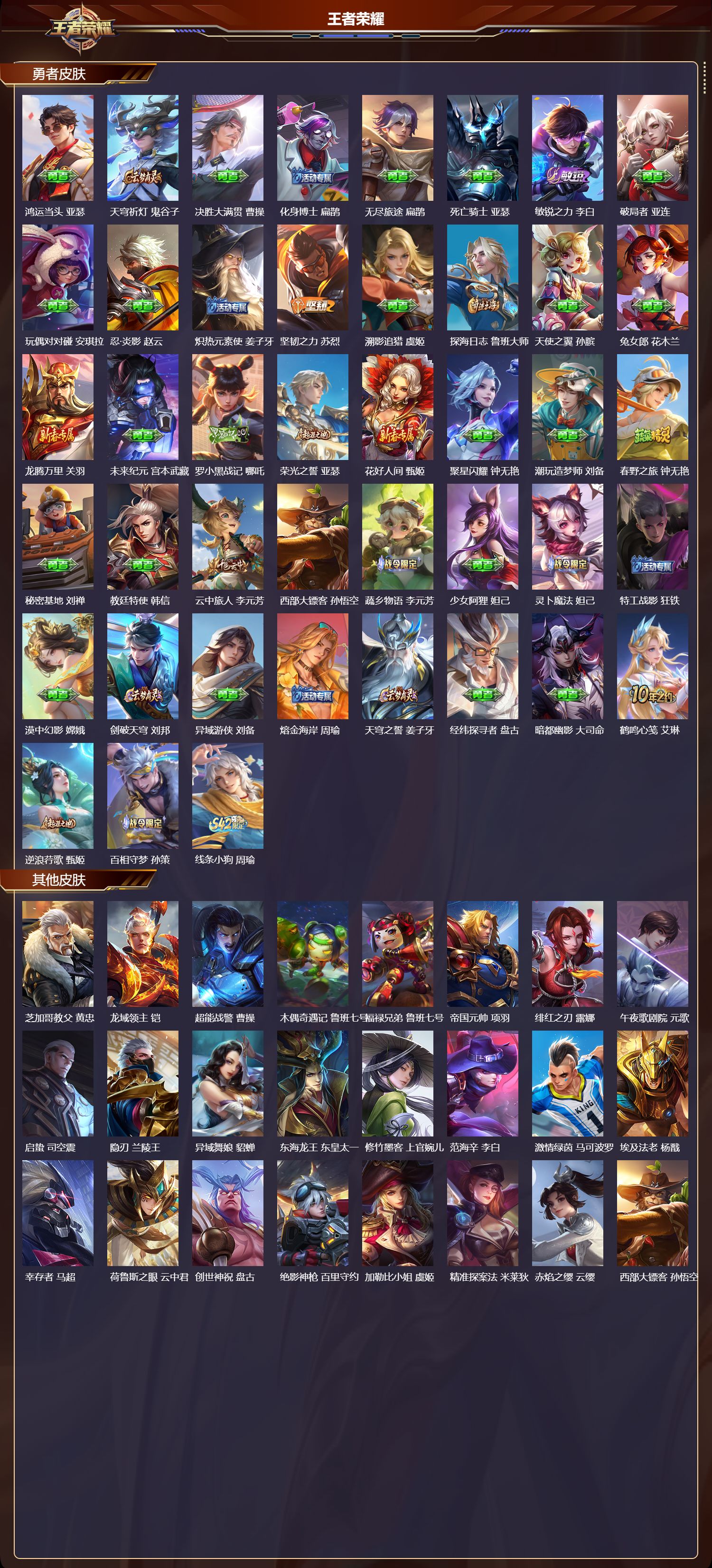 WZQM4180995王者荣耀账号详情图4