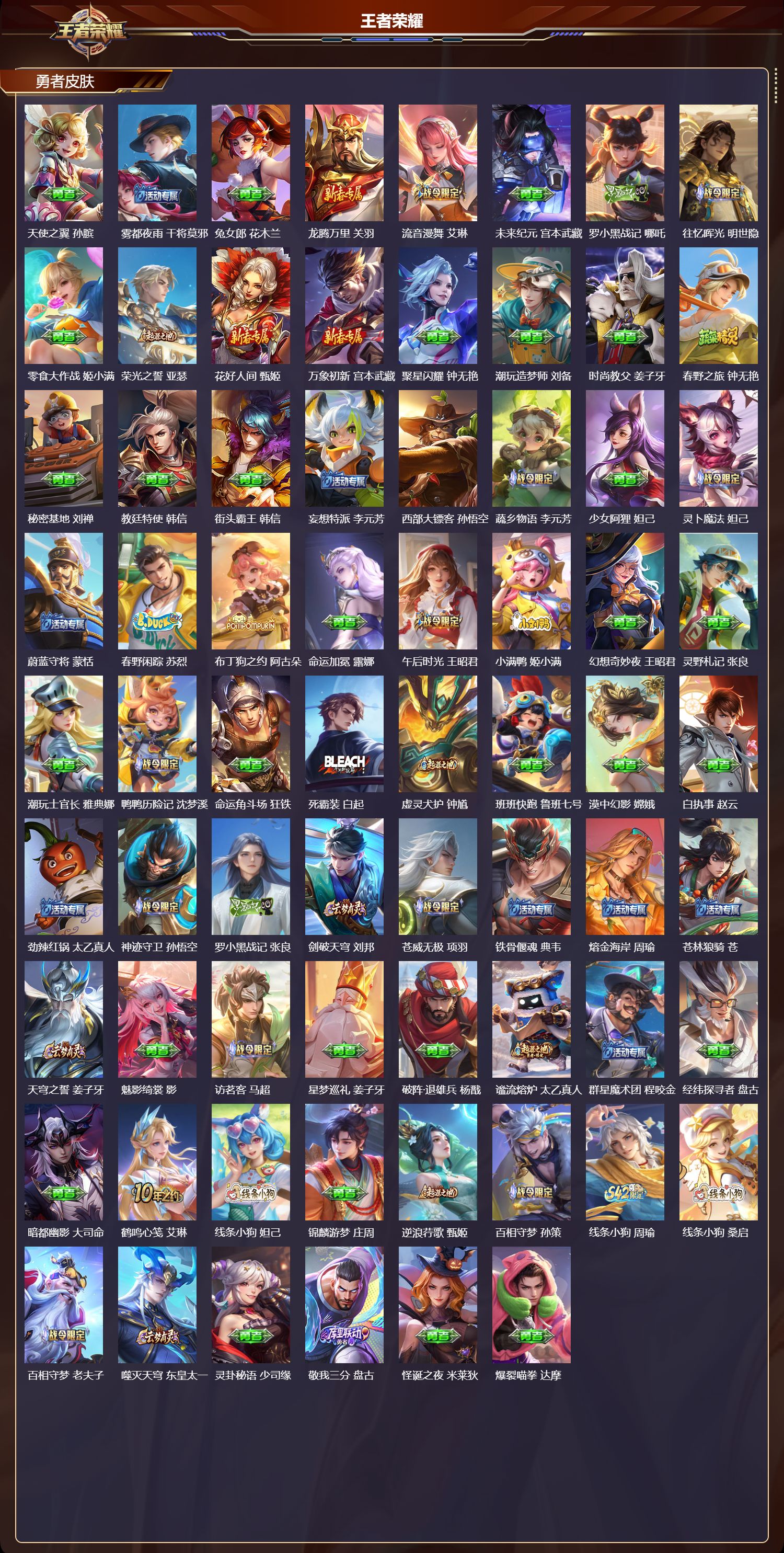 WZQM4183168王者荣耀账号详情图6