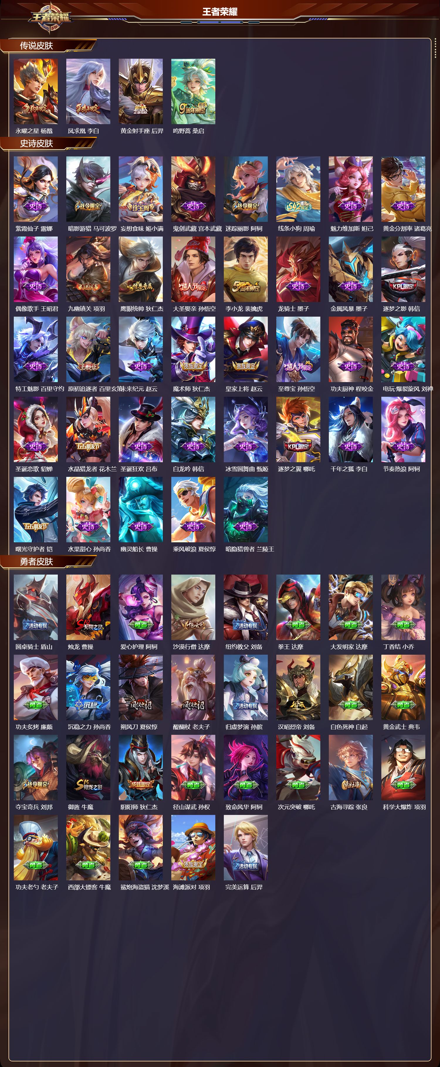 WZCMW4183395王者荣耀账号详情图6 WZCMW4183395王者荣耀账号详情图6