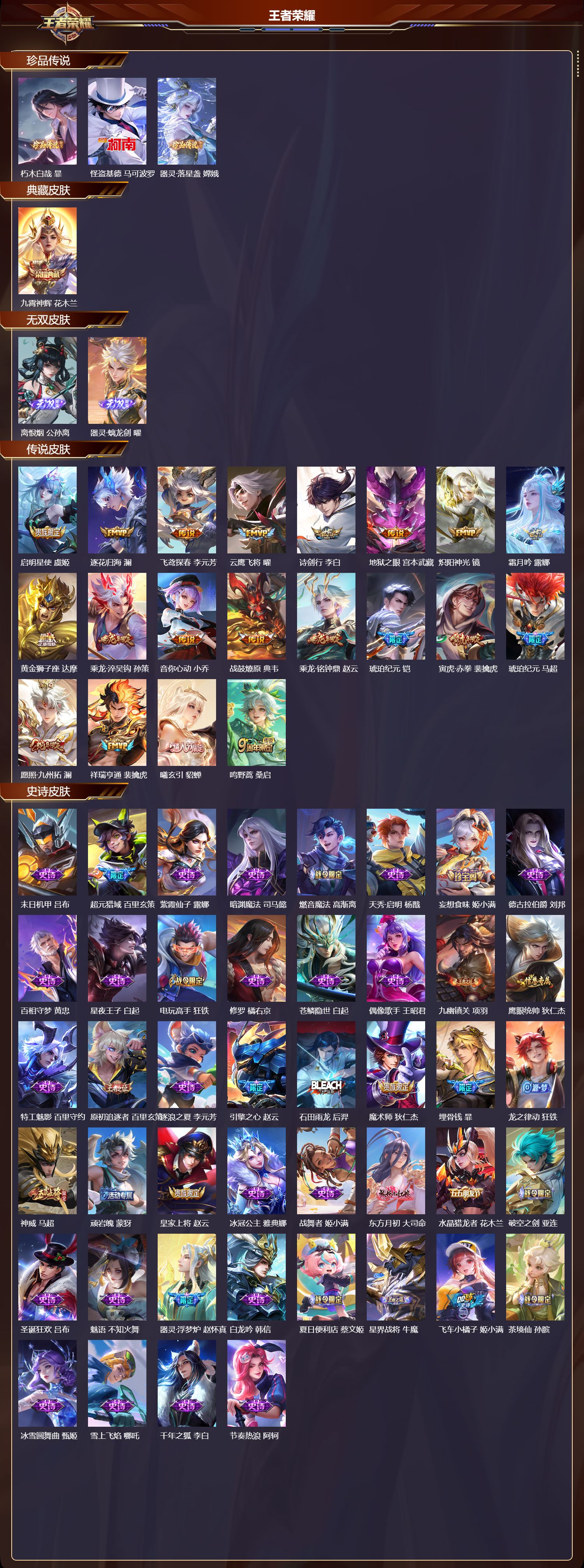 WZCMW4184490王者荣耀账号详情图2