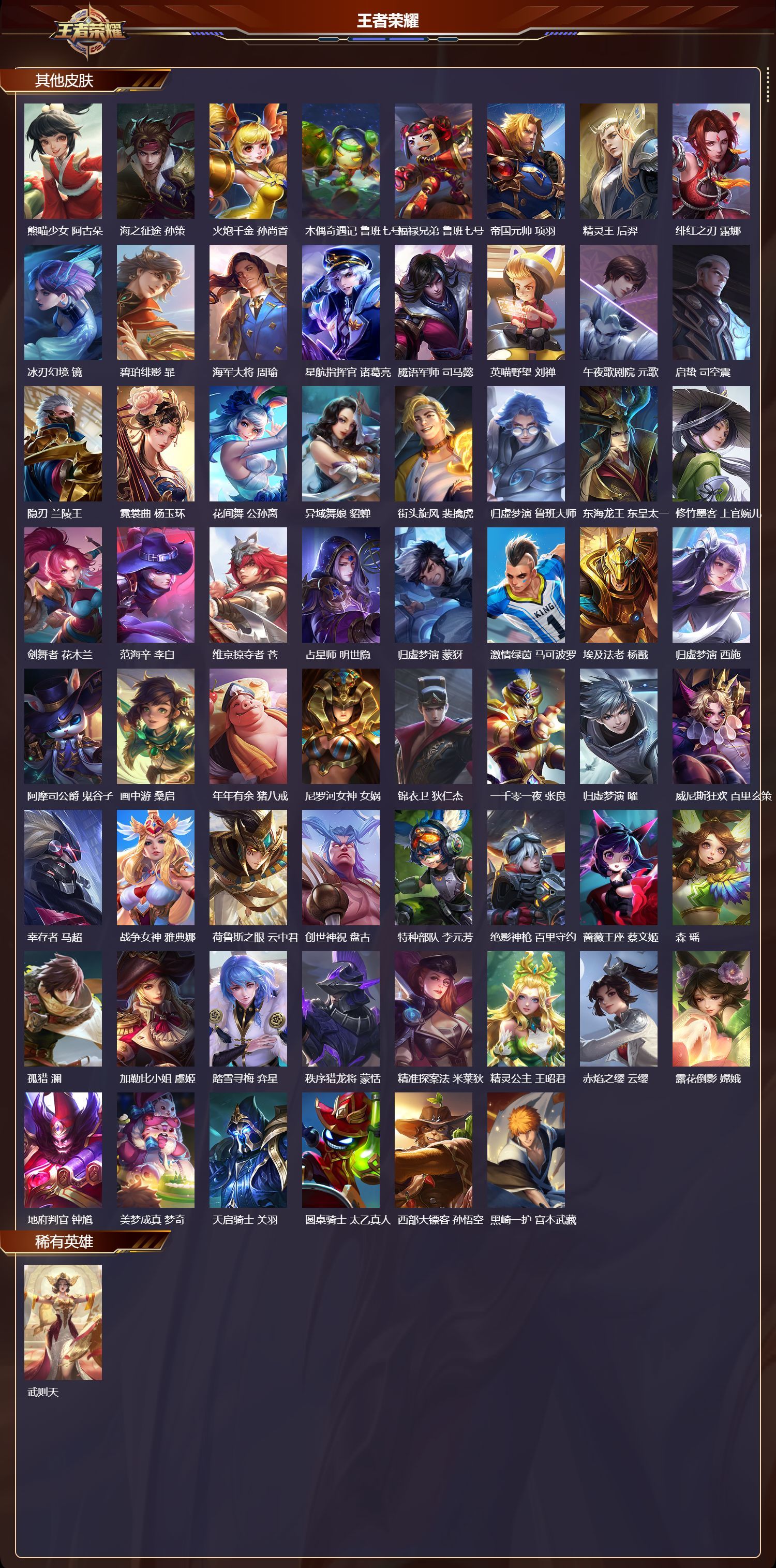 WZQM4183121王者荣耀账号详情图8 WZQM4183121王者荣耀账号详情图8