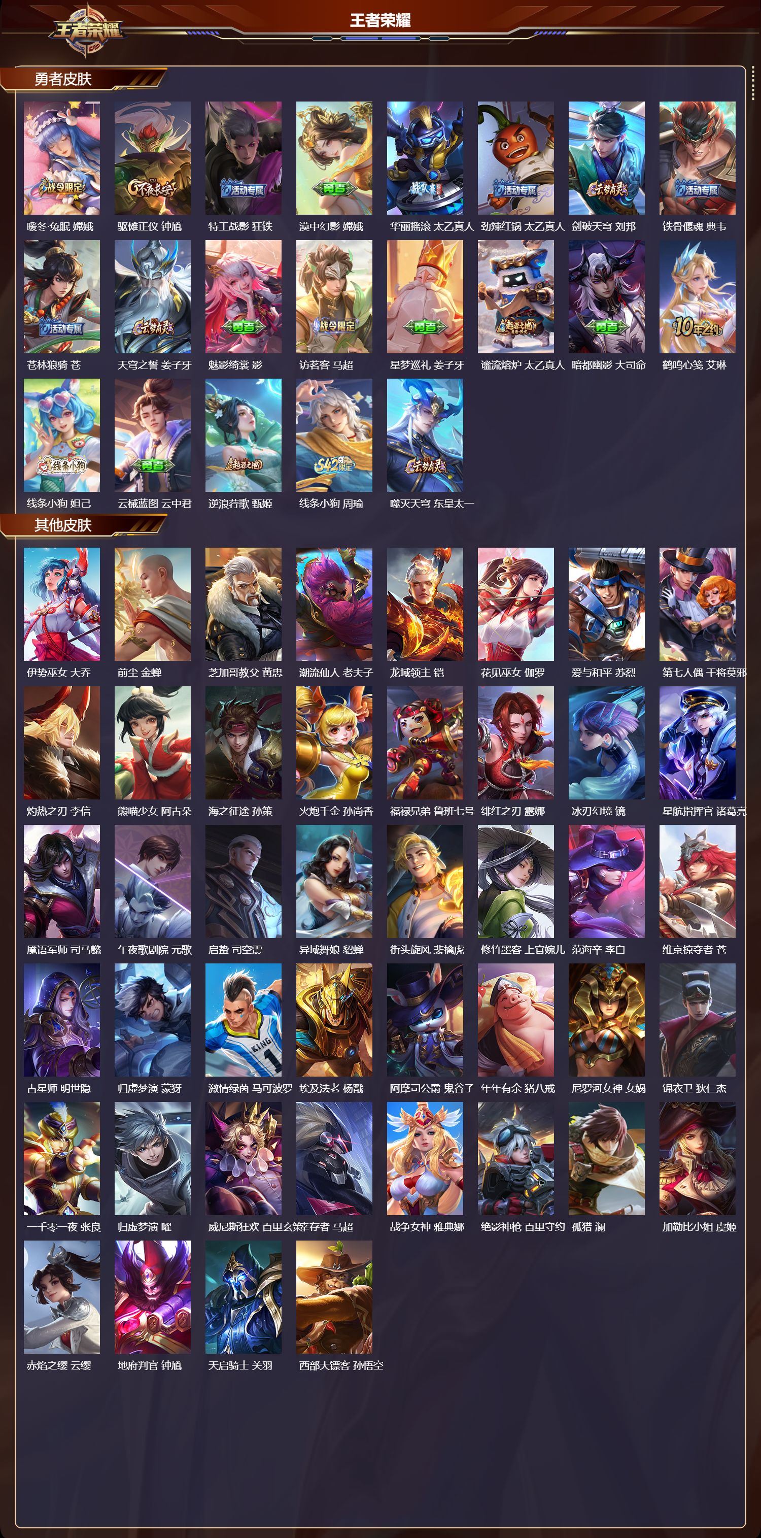 WZQM4183190王者荣耀账号详情图6