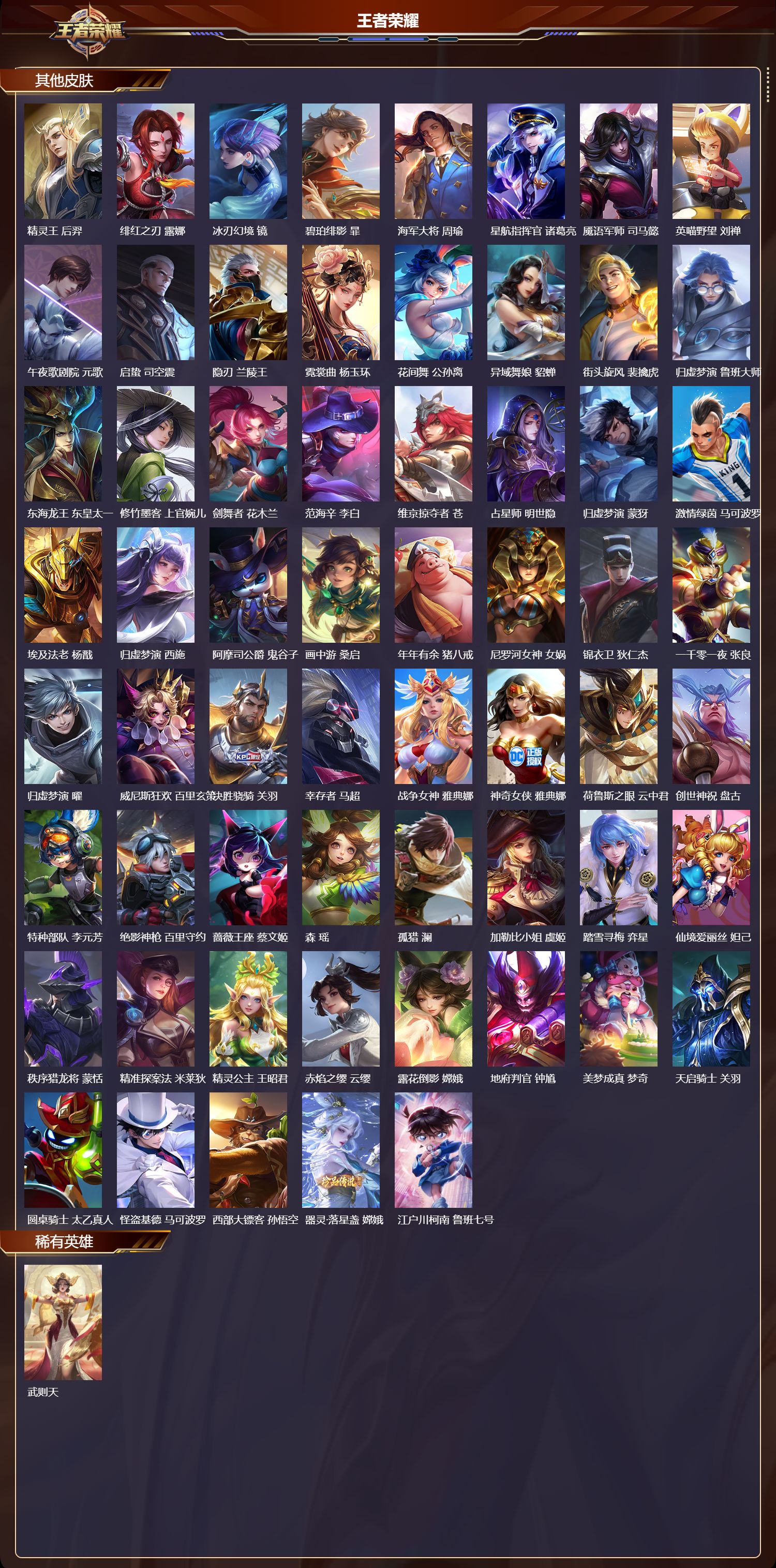 WZMK4182980王者荣耀账号详情图10