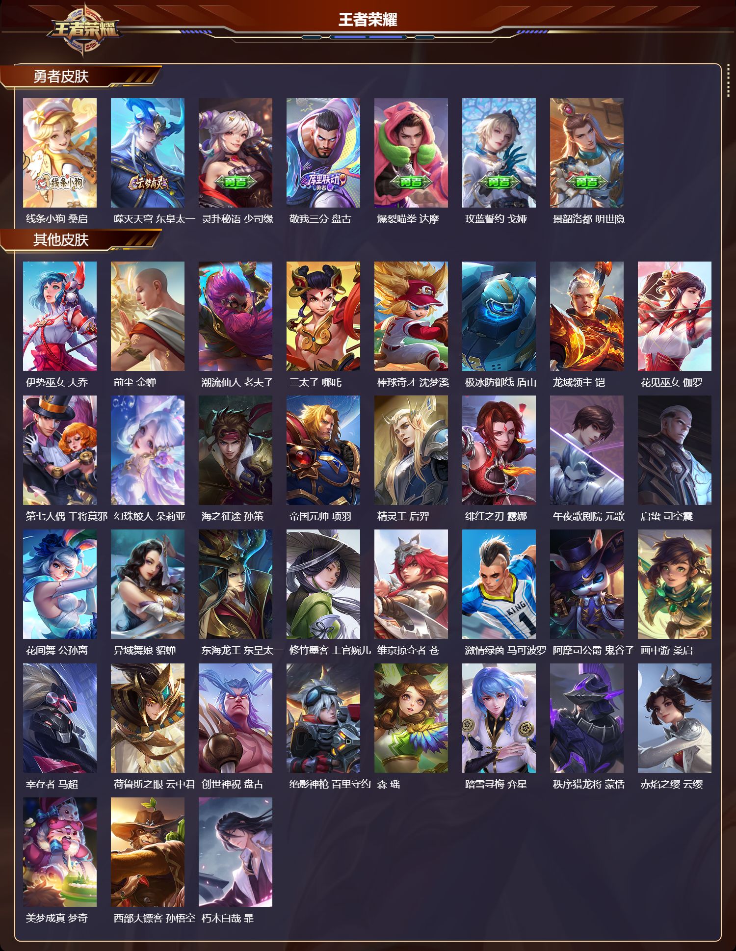 WZMK4183092王者荣耀账号详情图5