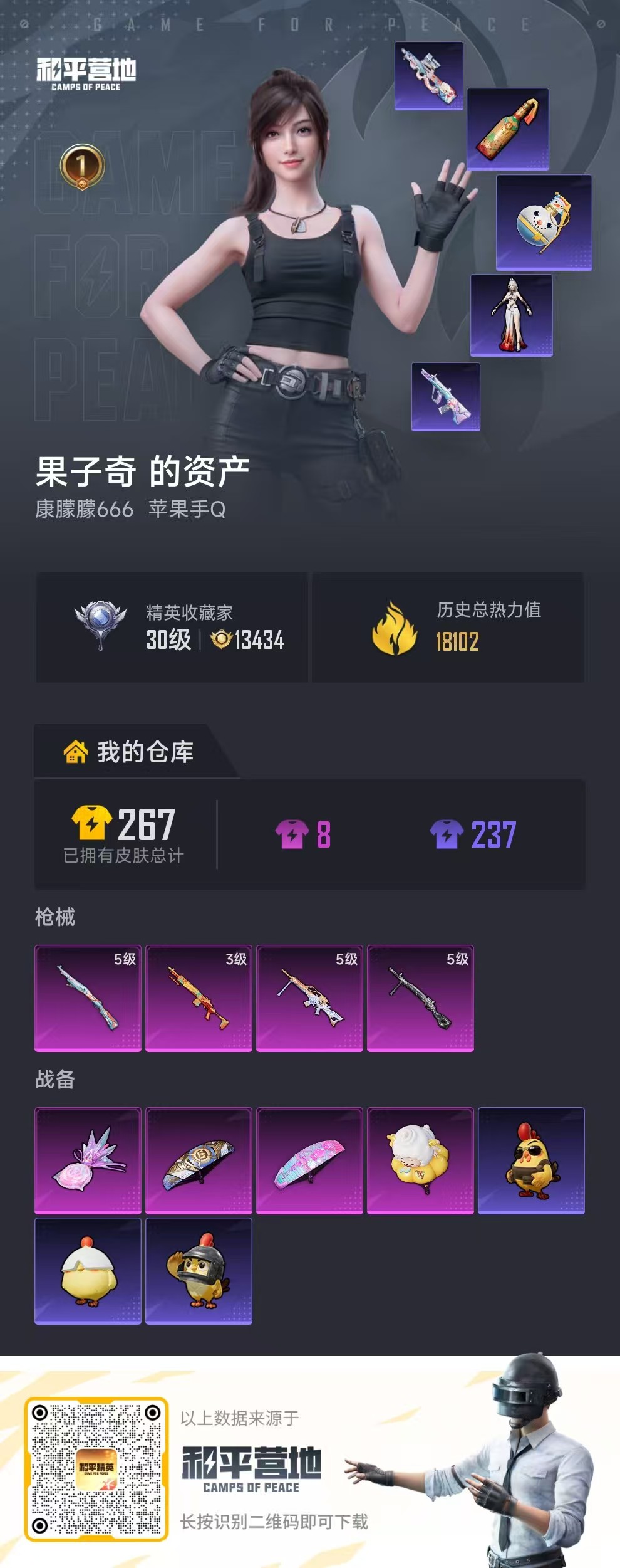 HPSJ499376和平精英账号详情图2