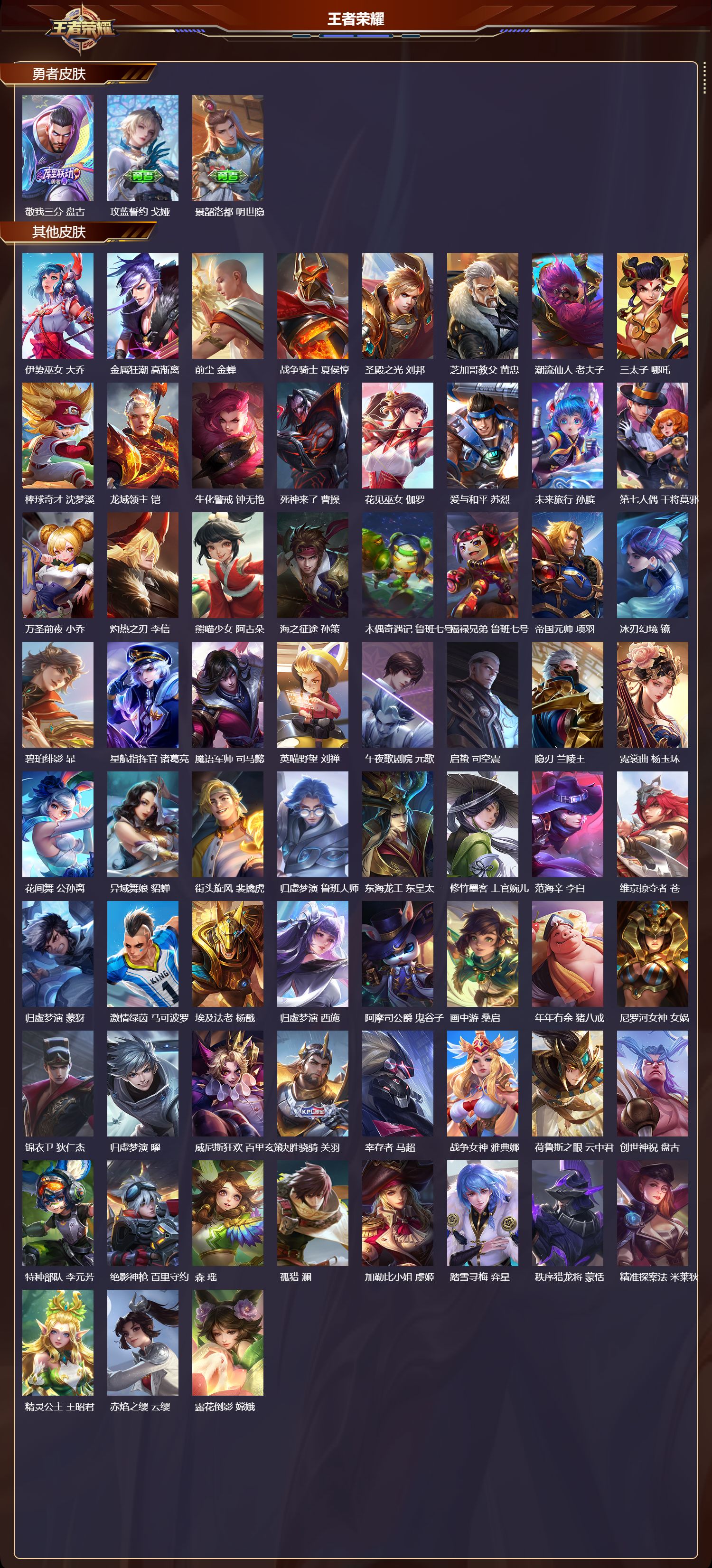 WZMK4186155王者荣耀账号详情图7 WZMK4186155王者荣耀账号详情图7