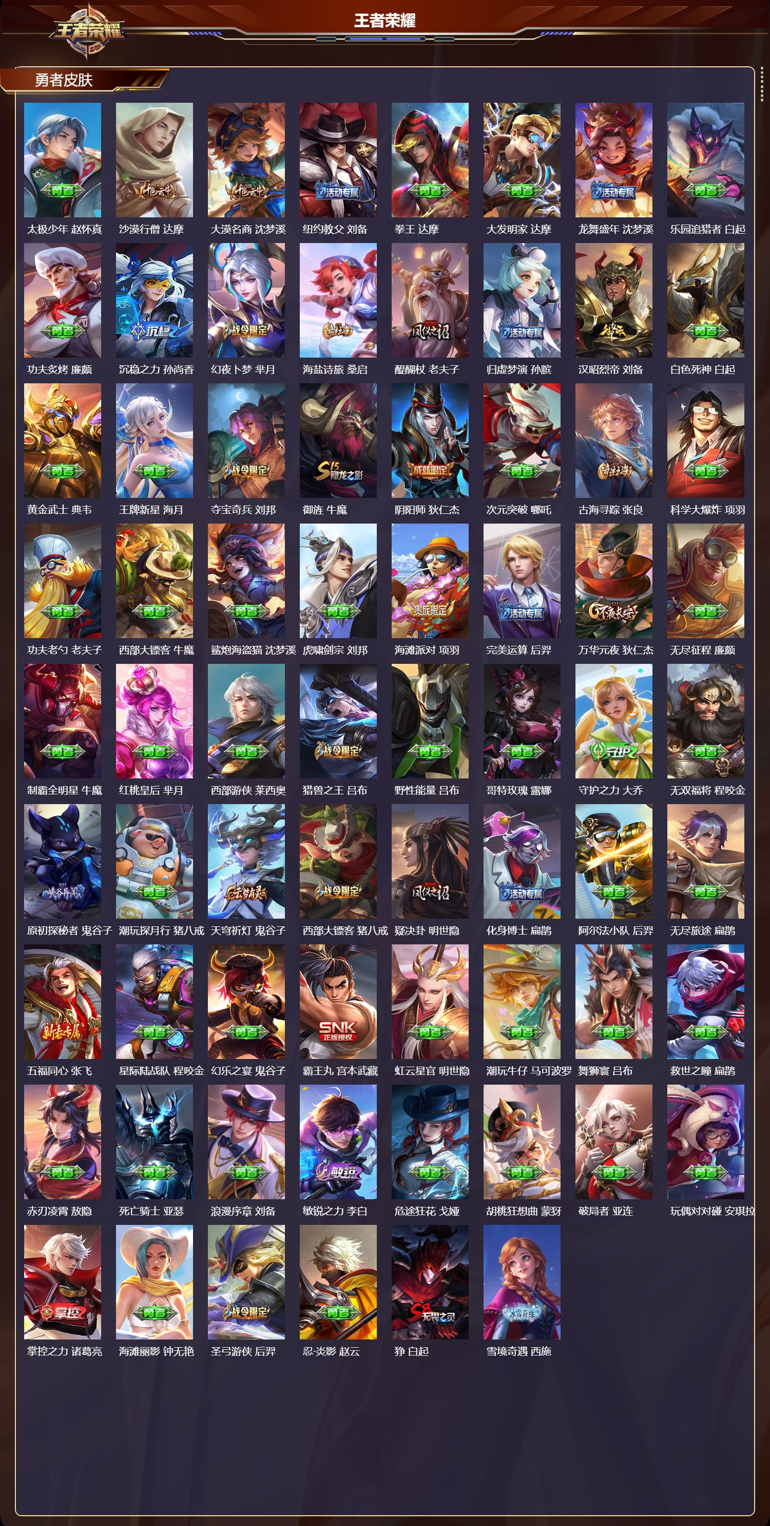 WZCMW4187181王者荣耀账号详情图4