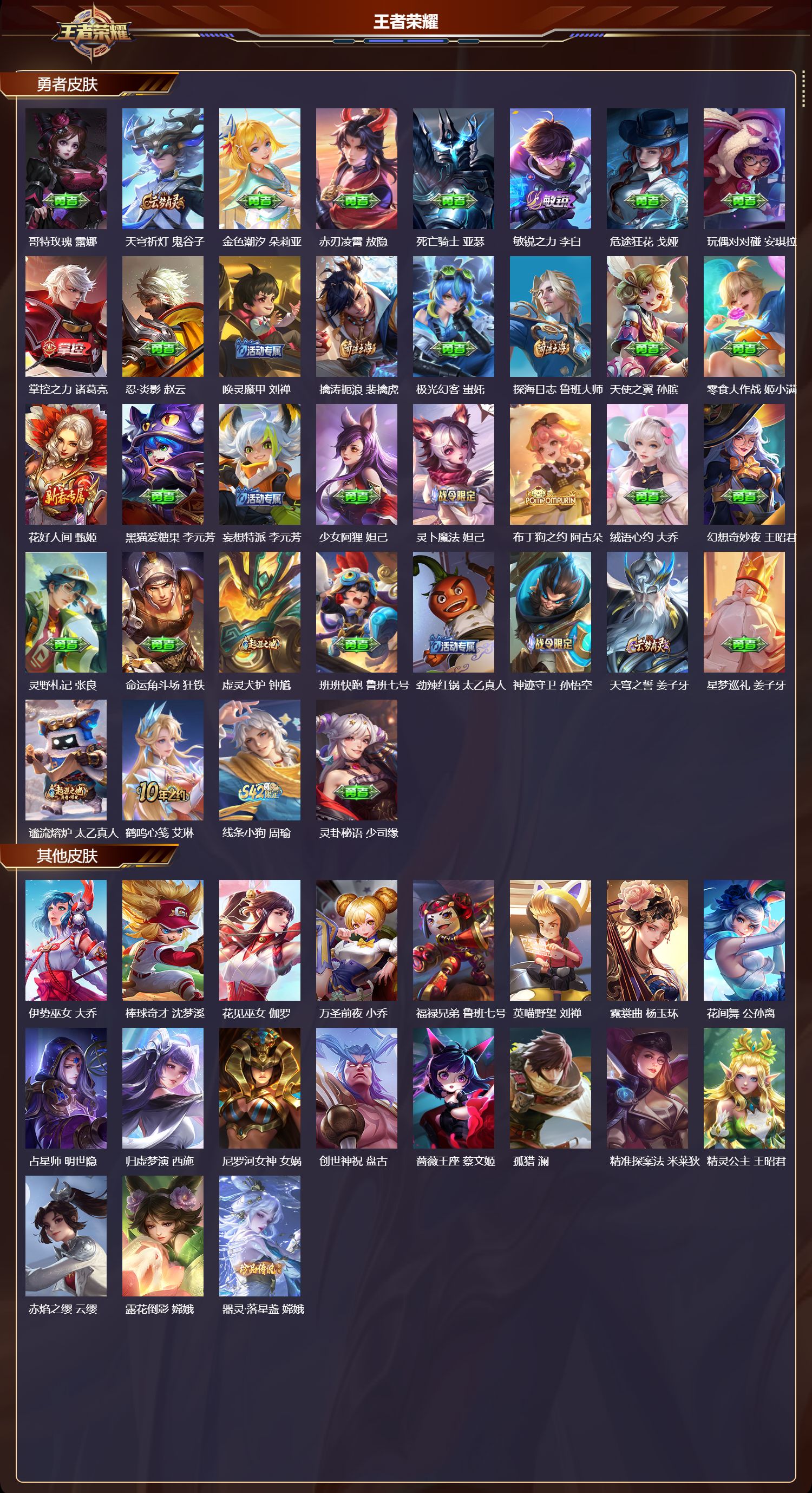 WZQM4186141王者荣耀账号详情图4