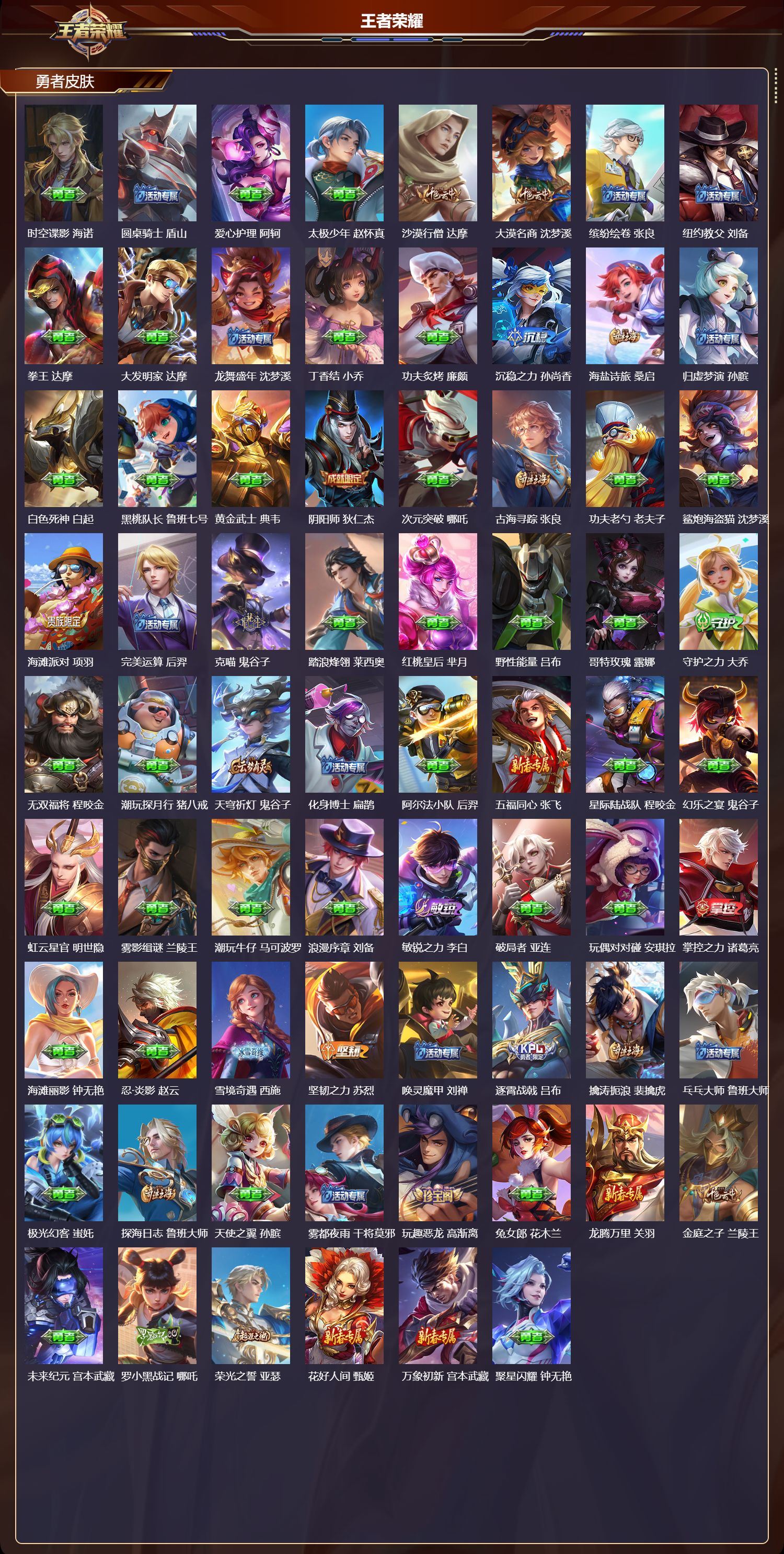 WZCMW4186390王者荣耀账号详情图7