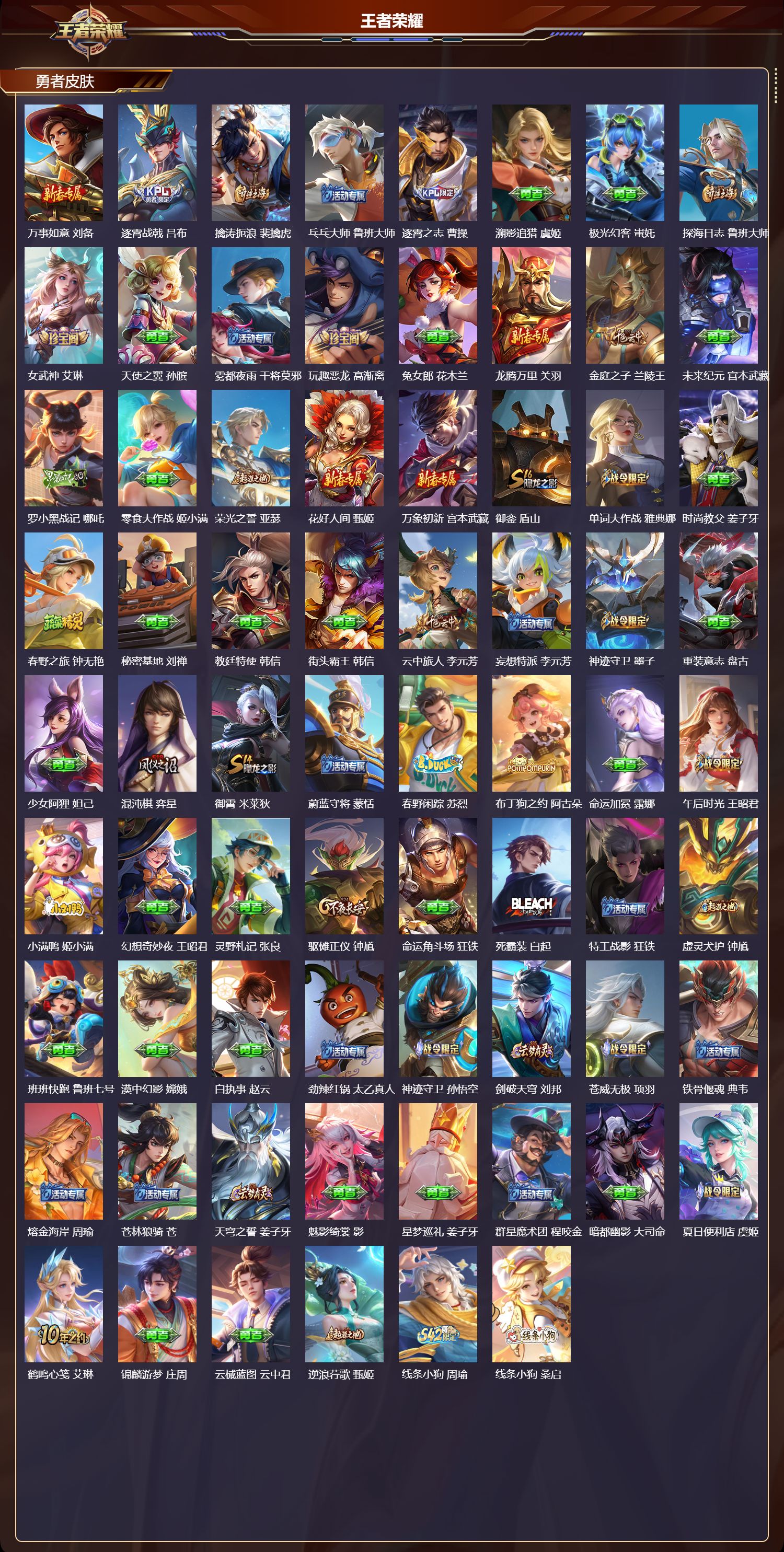 WZQM4186038王者荣耀账号详情图6