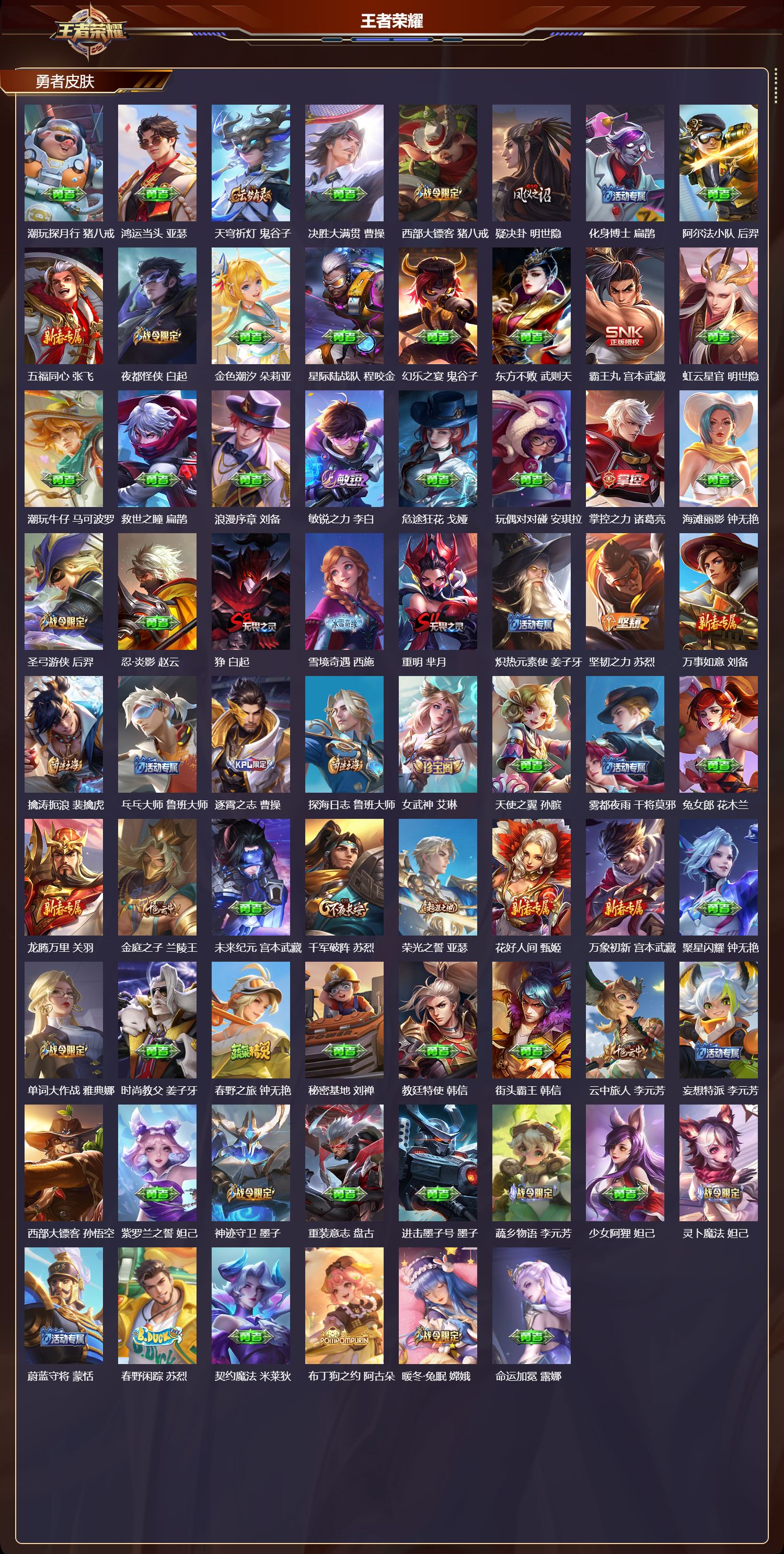 WZCMW4186378王者荣耀账号详情图8