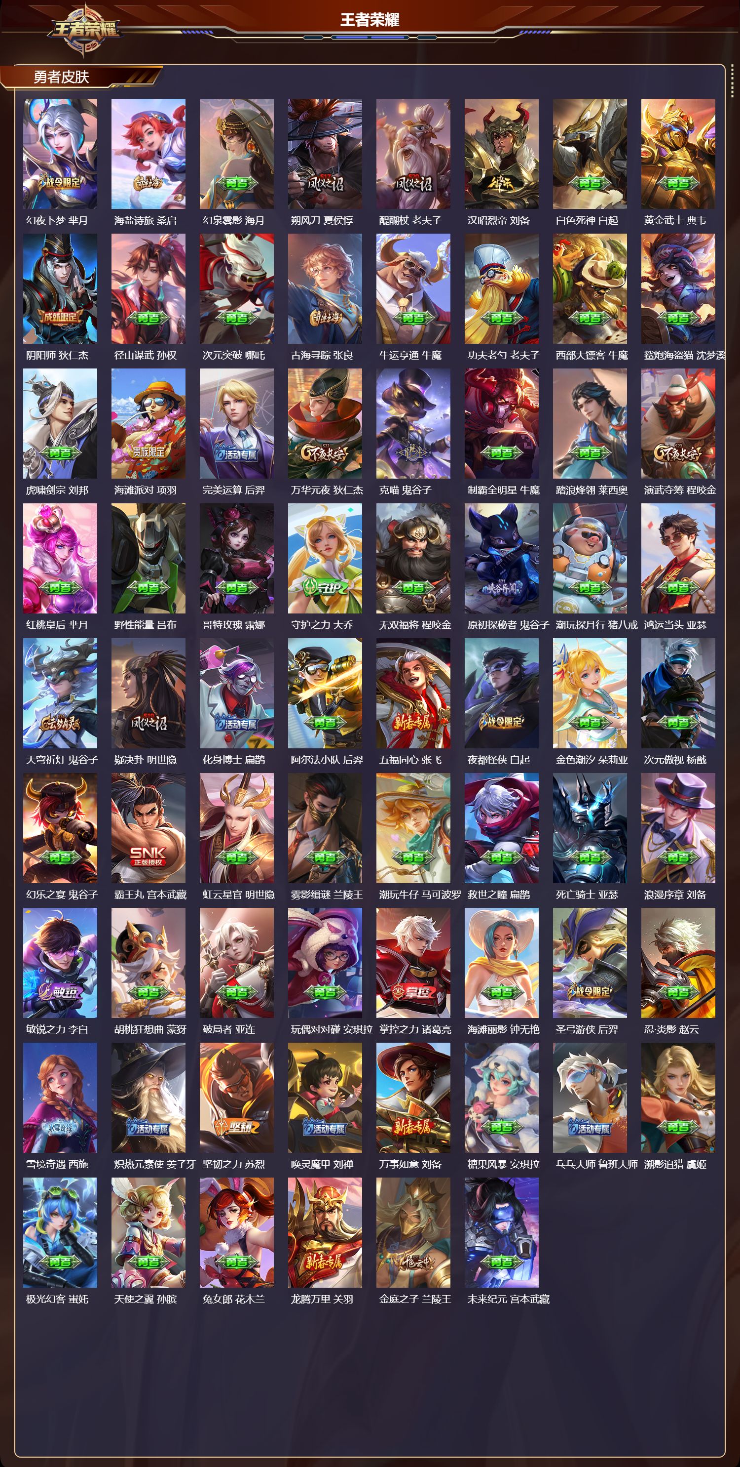 WZCMW4186745王者荣耀账号详情图8 WZCMW4186745王者荣耀账号详情图8