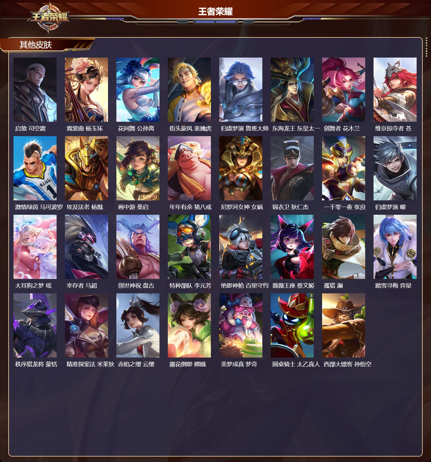 WZMK4186003王者荣耀账号详情图6